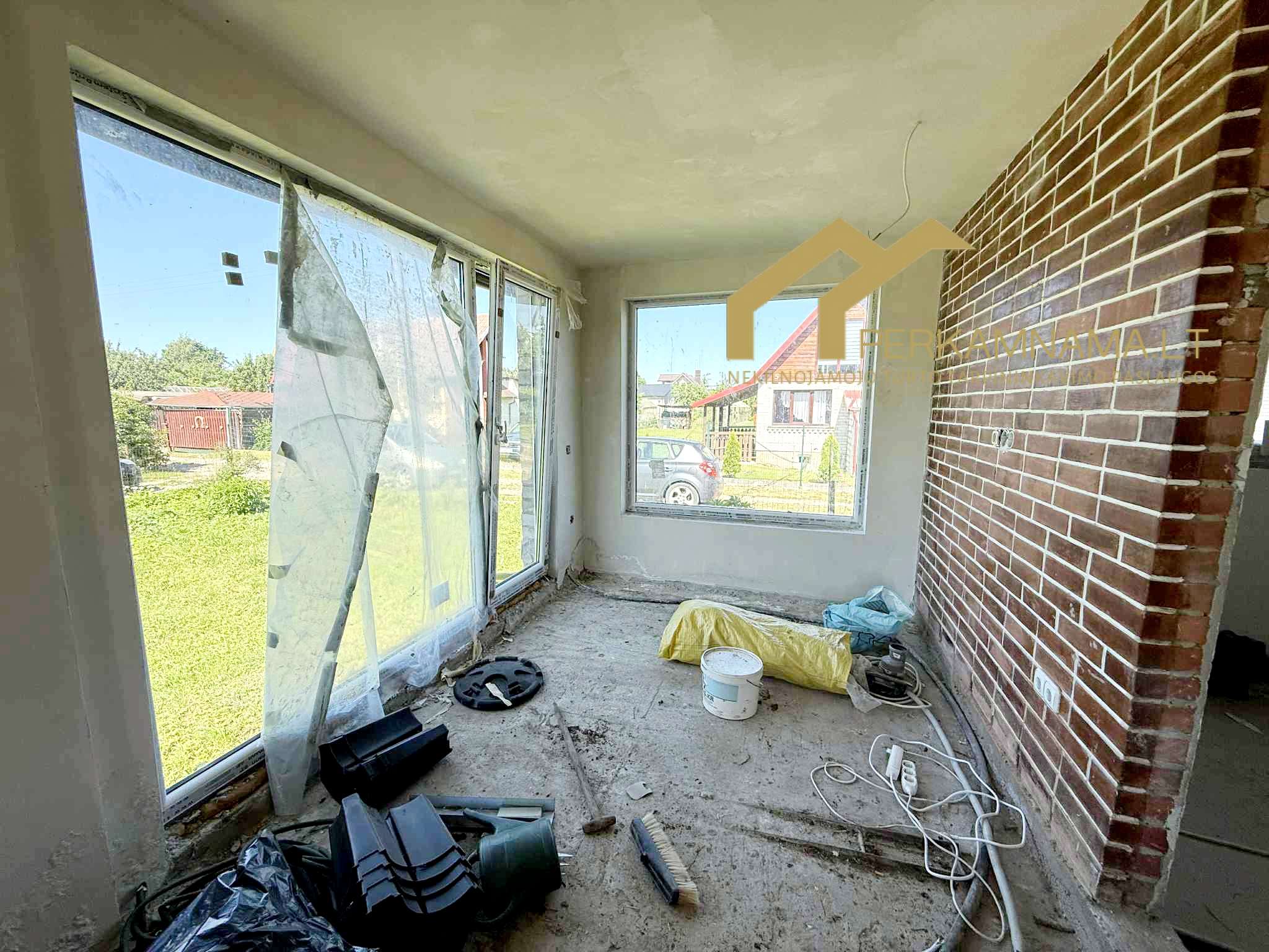 Parduodamas sodo namas su sklypu Klaipėdos r.