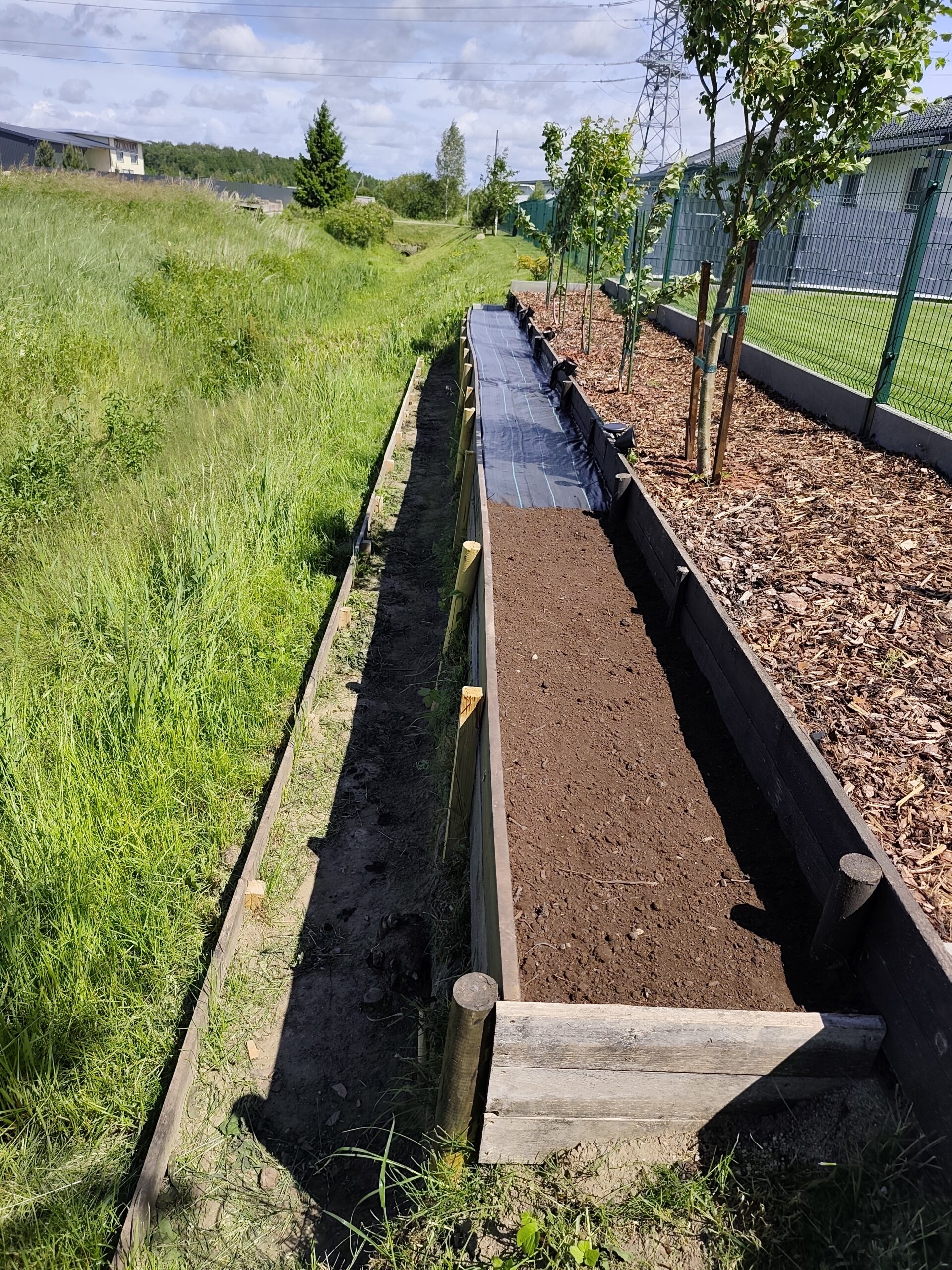 Staliaus darbai, tvorų dažymas