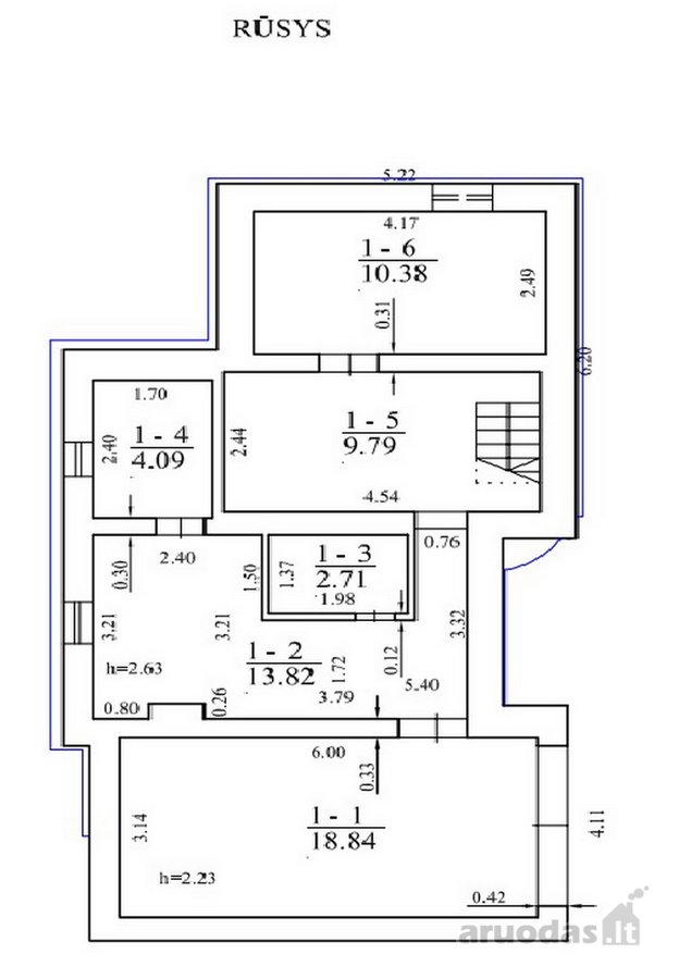 Parduodamas erdvus mūrinis namas Balsiuose, Vilniuje