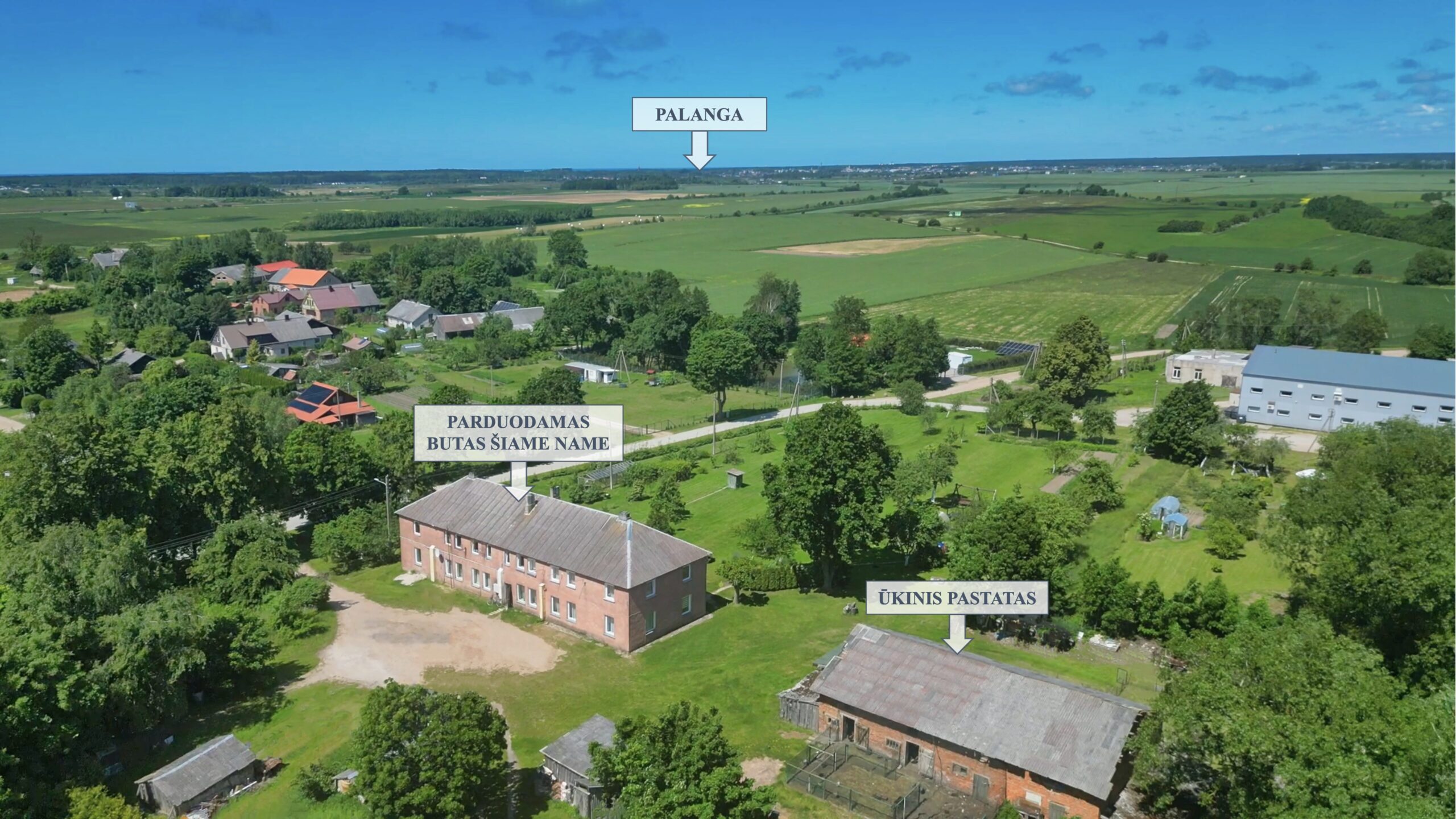 Parduodamas 1 kambario butas Girkaliai, Klaipėdos r.