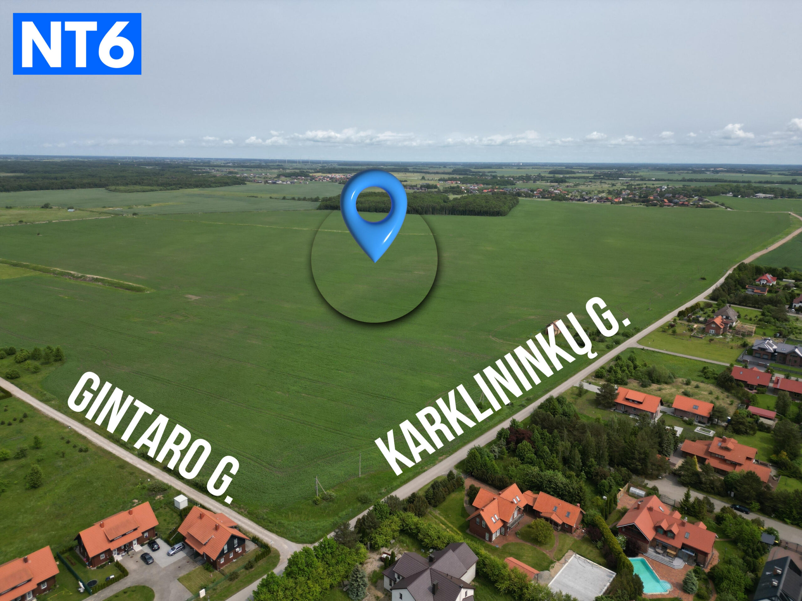 PARDUODAMAS 8 HEKTARŲ SKLYPAS KARKLĖJE