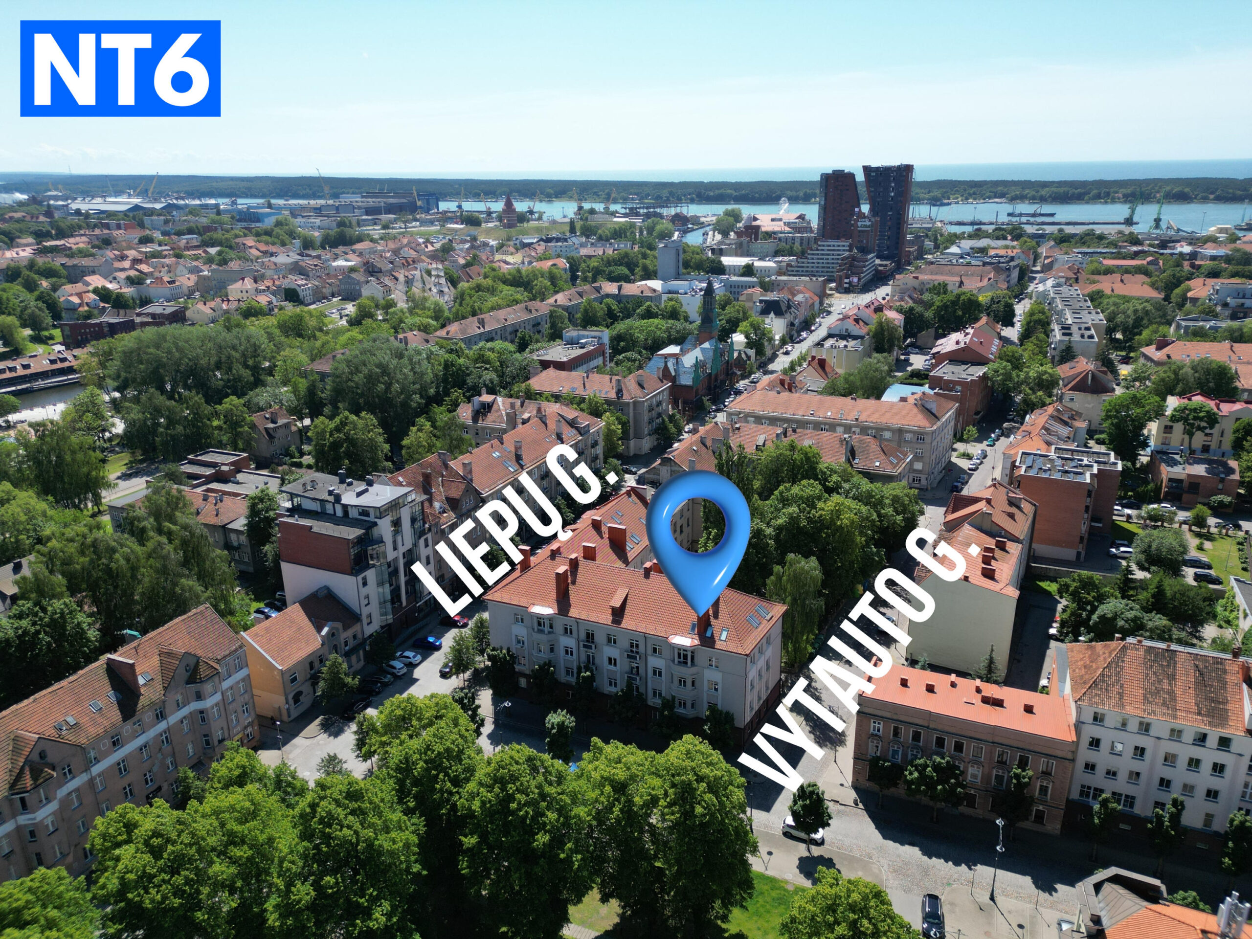 PARDUODAMAS BUTAS KLAIPĖDOS CENTRE LIEPŲ GATVĖJE