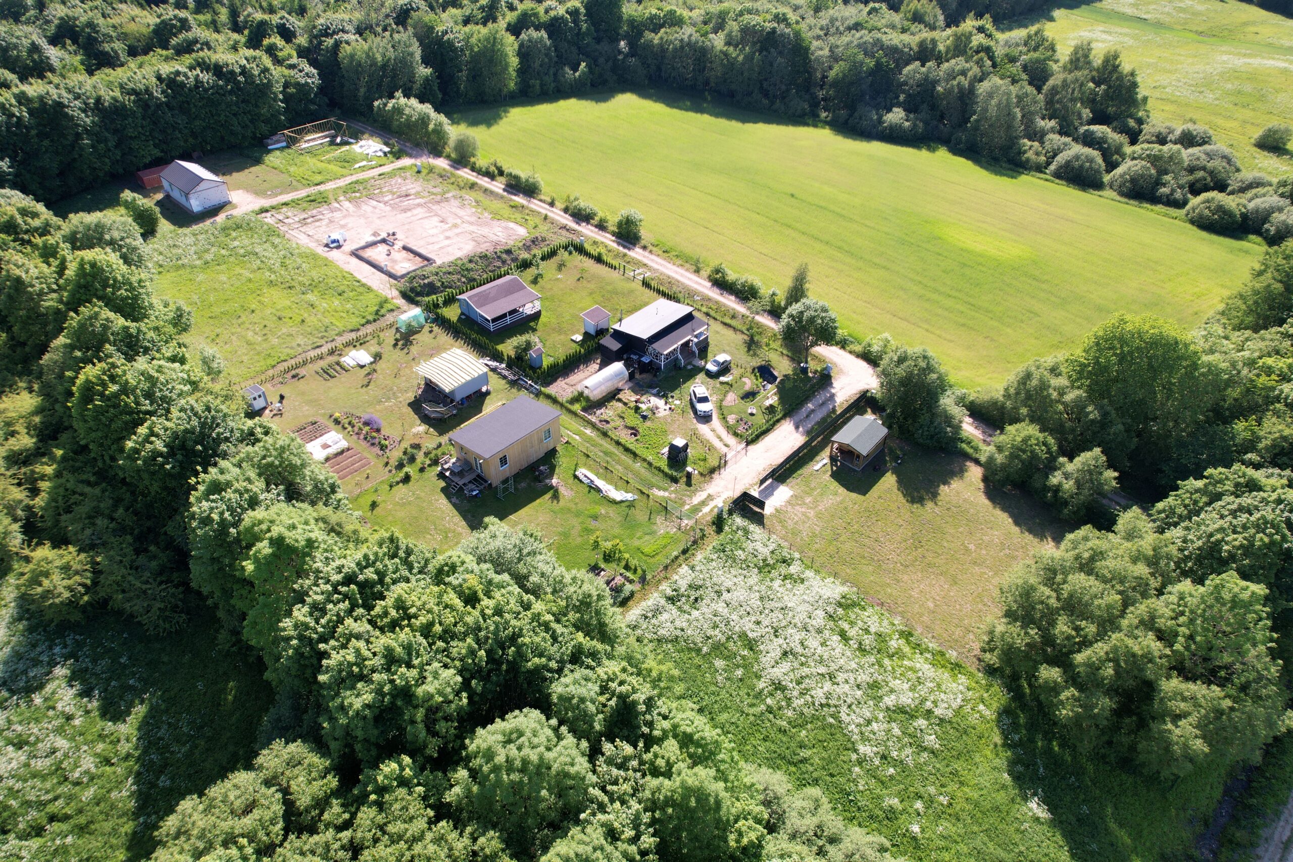 PARDUODAMAS 10 SKLYPŲ KVARTALAS GYVENAMIESIEMS ARBA POILSIO NAMAMS ŠIRVINTŲ R. SAV., JUODĖS K.