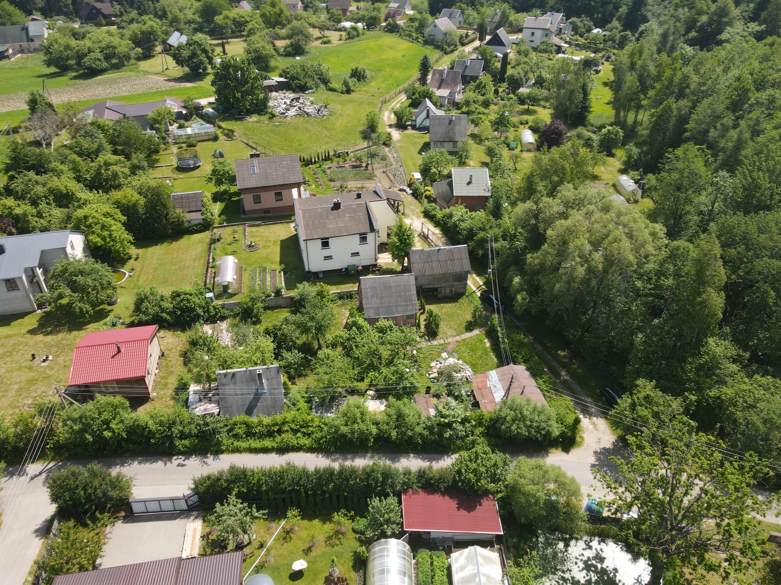 Parduodamas sodo namas Vilniaus raj., Sudervės sen., Rastinėnų k., Vilties g. 14.