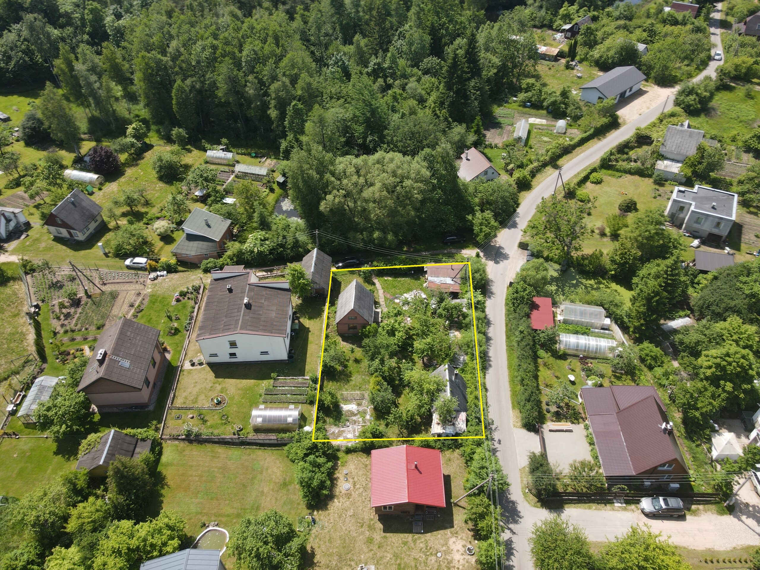 Parduodamas sodo namas Vilniaus raj., Sudervės sen., Rastinėnų k., Vilties g. 14.