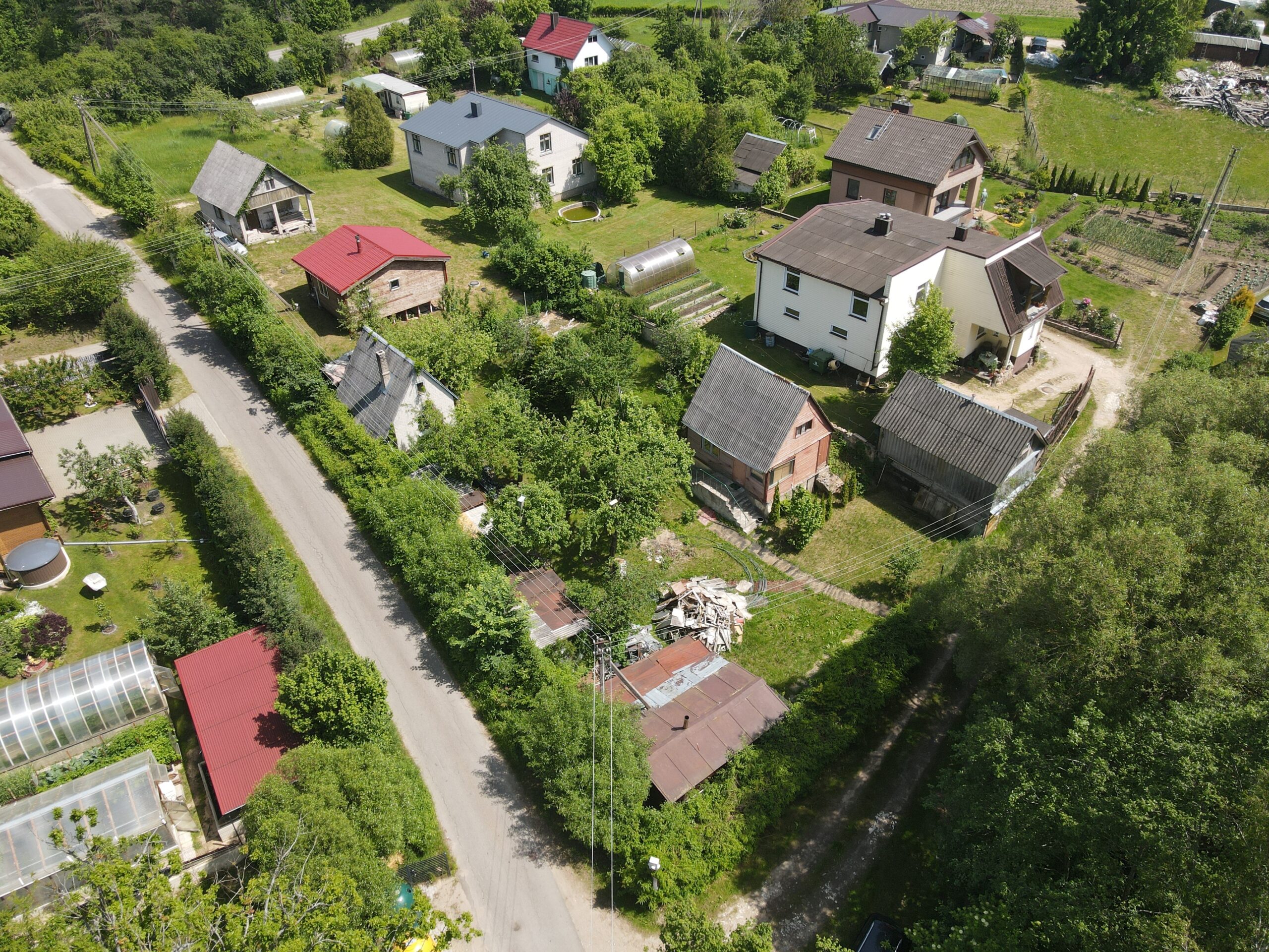 Parduodamas sodo namas Vilniaus raj., Sudervės sen., Rastinėnų k., Vilties g. 14.