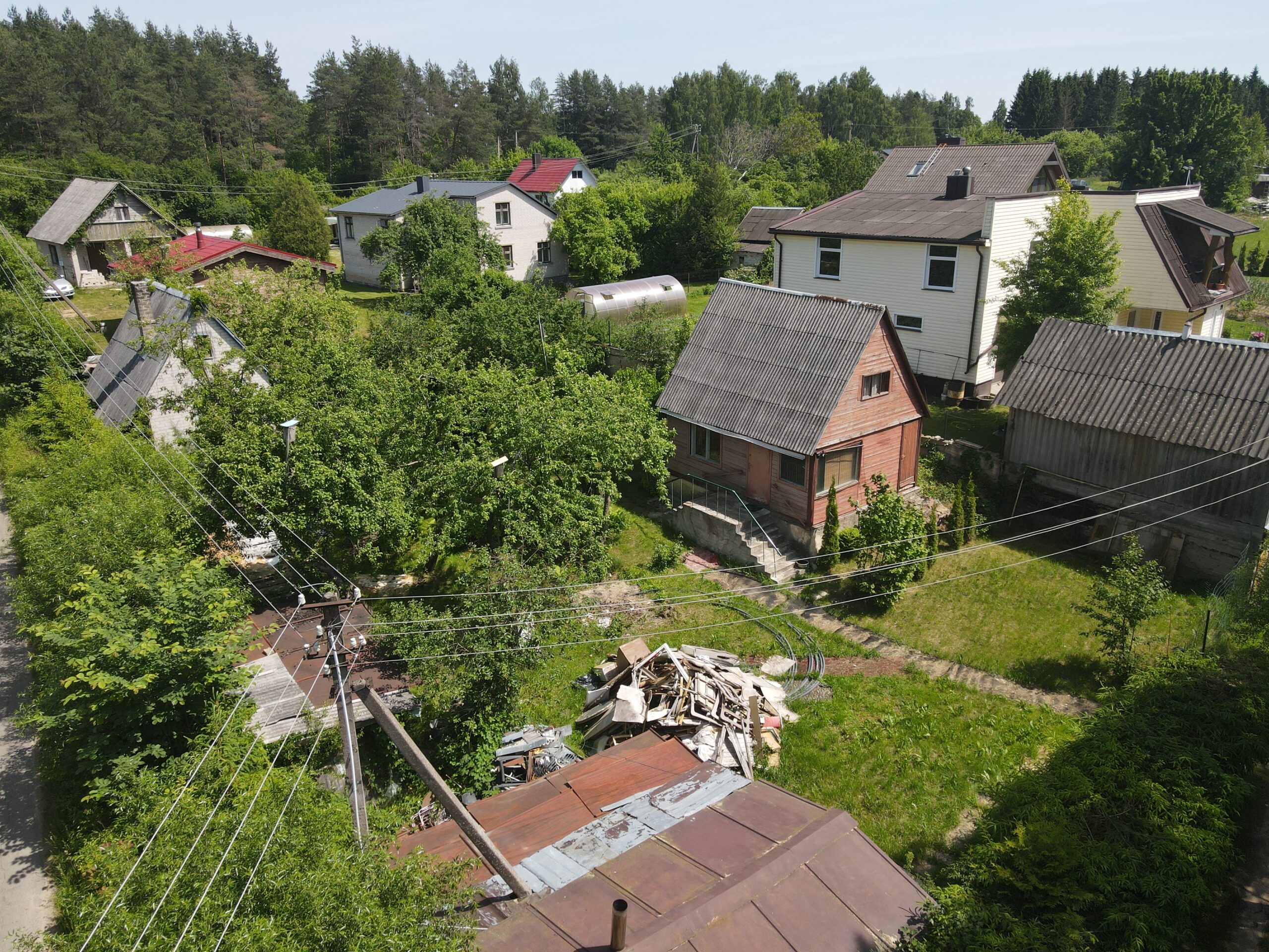 Parduodamas sodo namas Vilniaus raj., Sudervės sen., Rastinėnų k., Vilties g. 14.