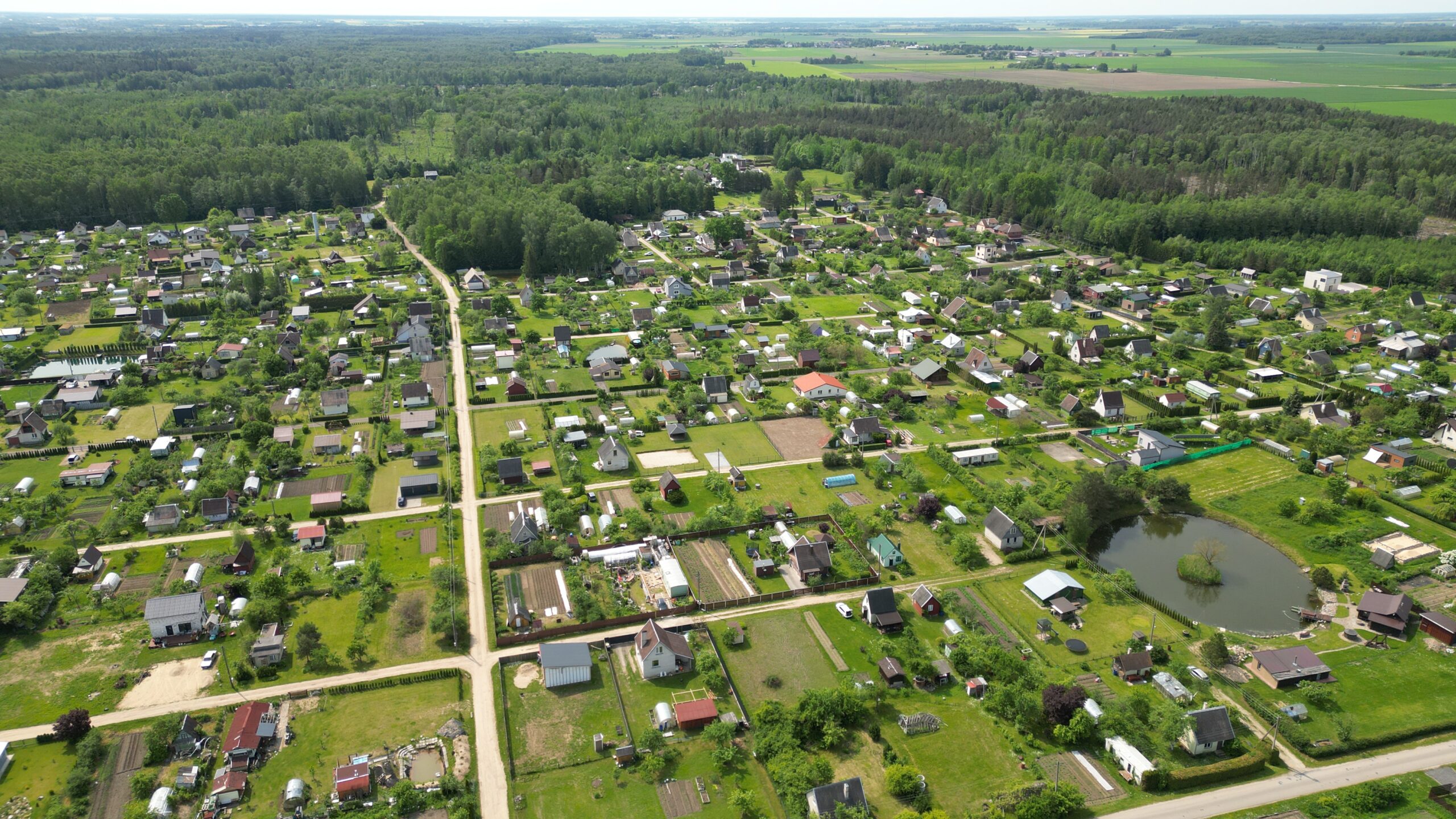 Panevėžio r. sav., Linonių k., Vaivos g., sodo sklypas
