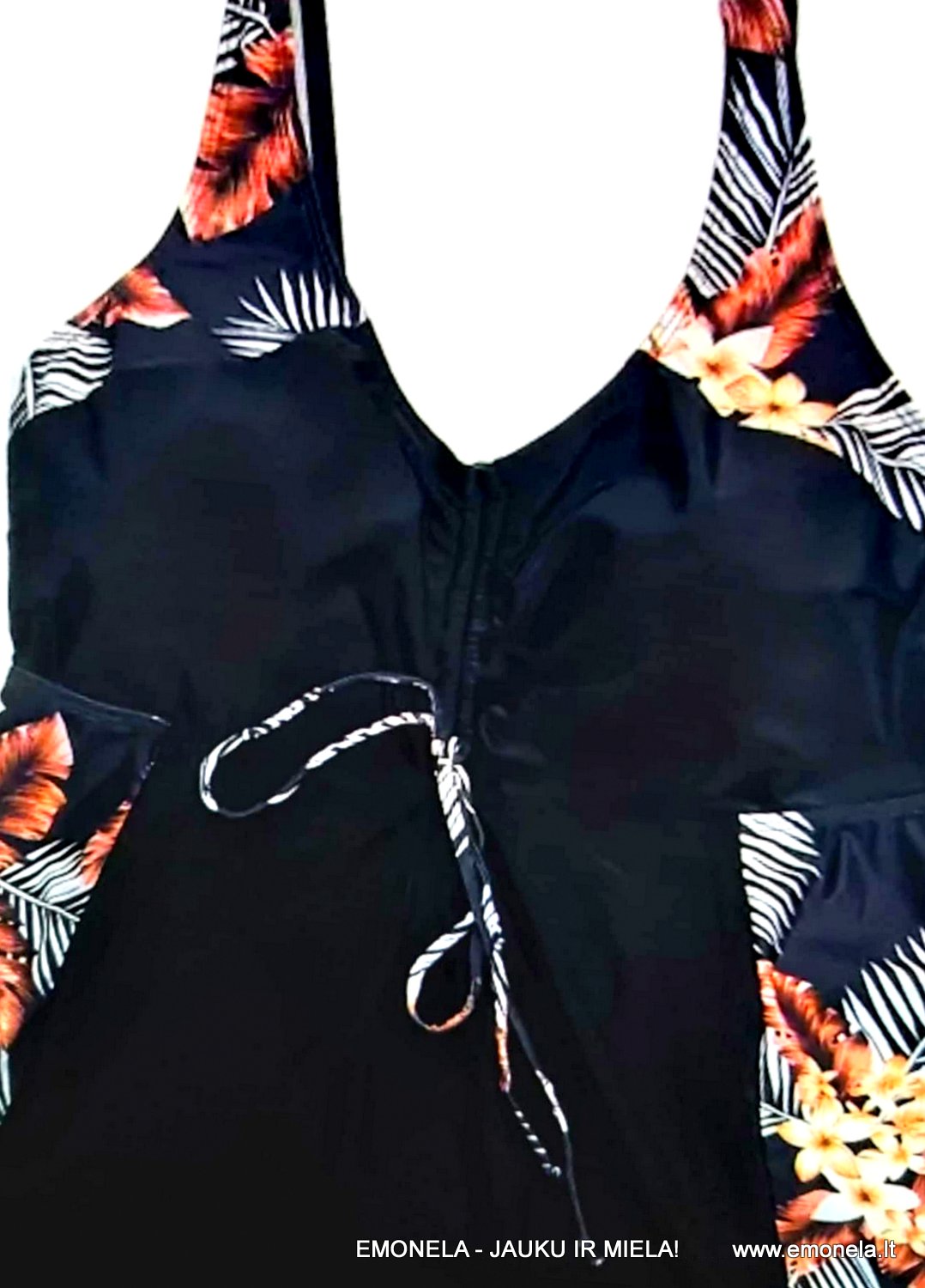 Maudymosi kostiumėlis LIDIJA, vientisas su suknute