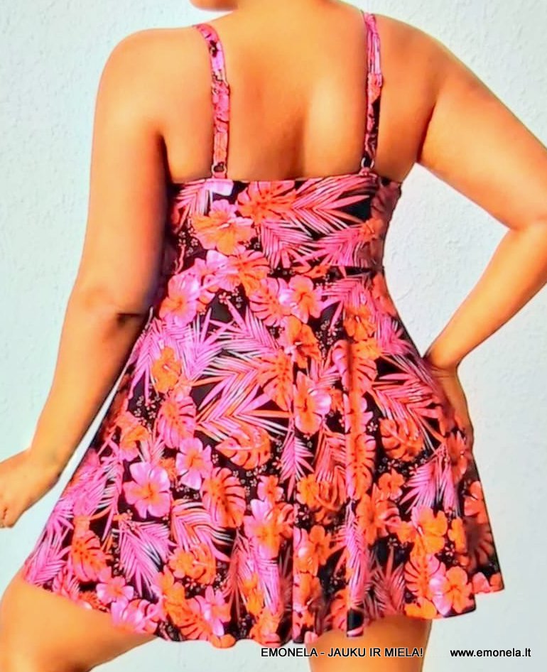 Maudymosi kostiumėlis suknelė MONIQUE