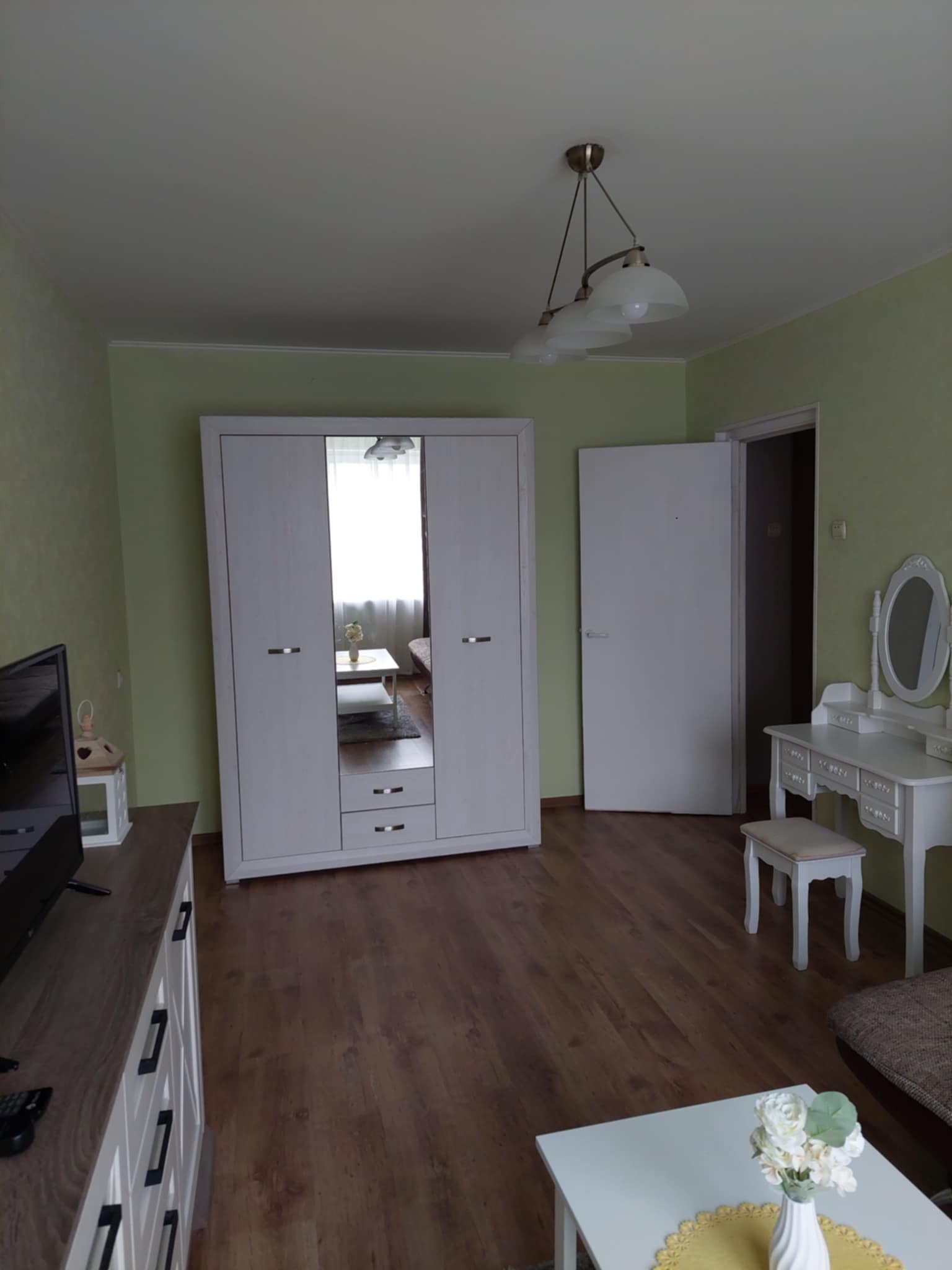 Nuomojamas 1 kambario butas Klaipėdoje.