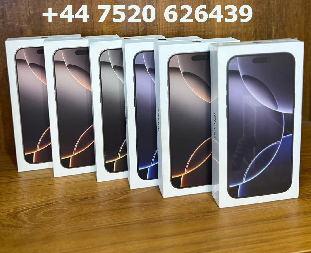 Apple iPhone 16 Pro Max, iPhone 16 Pro, iPhone 16, iPhone 16 Plus, iPhone 15