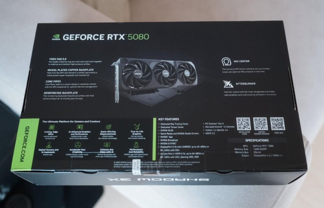 GEFORCE RTX 5090, RTX 5080, RTX 5070 Ti, RTX 4090