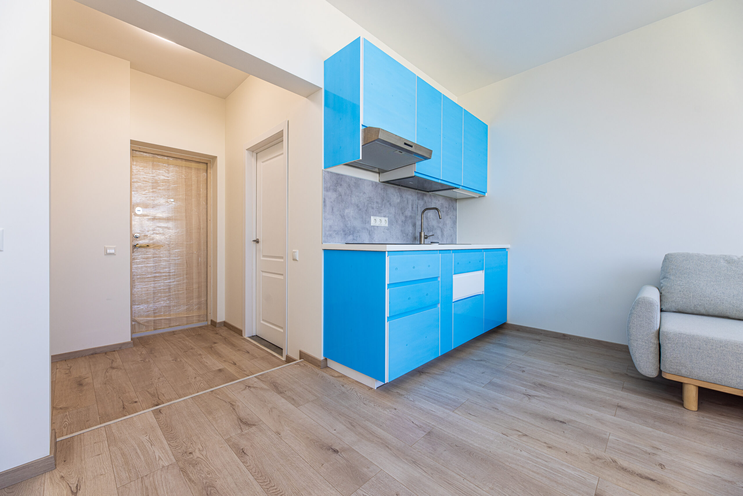 Parduodami butai Šventojoje !!! Šventojoje, naujos 25 – 67 kv. m. butų erdvės 1 – 2 – 3 kambarių