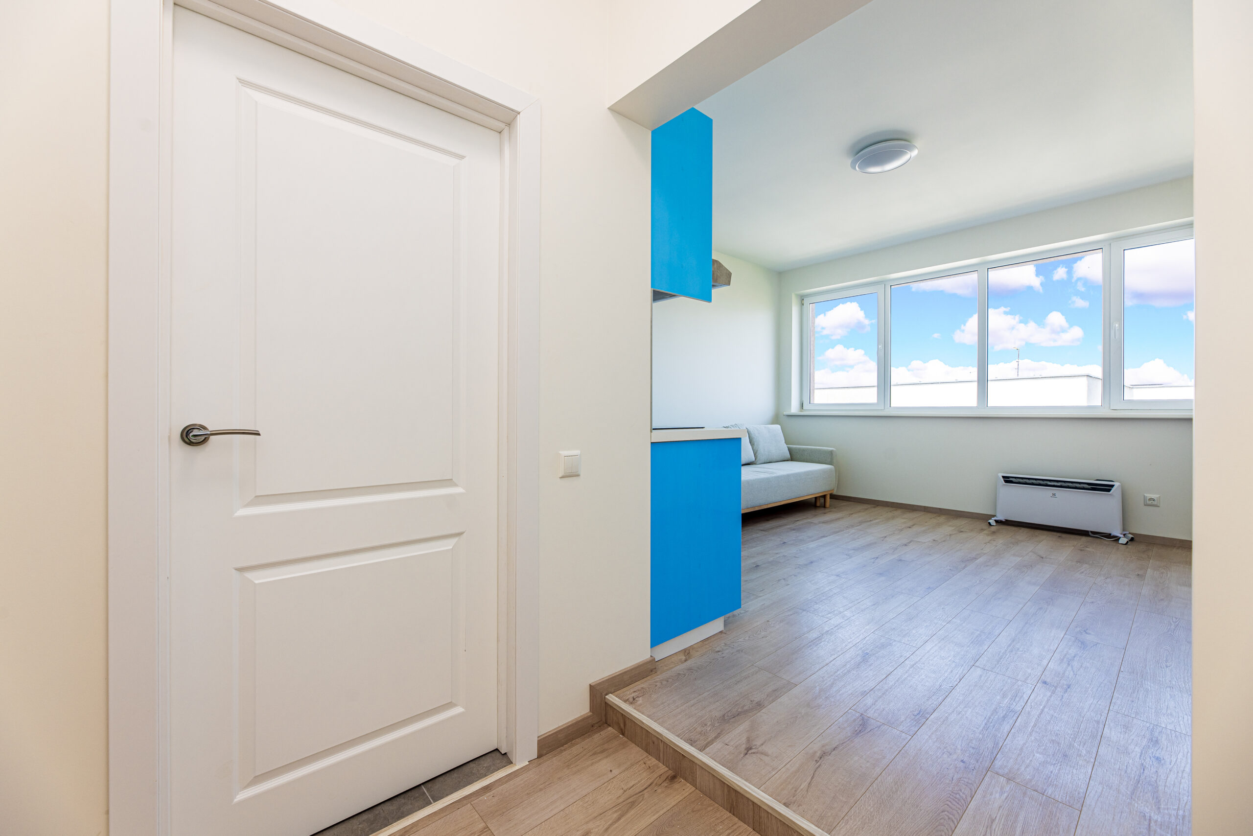 Parduodami butai Šventojoje !!! Šventojoje, naujos 25 – 67 kv. m. butų erdvės 1 – 2 – 3 kambarių