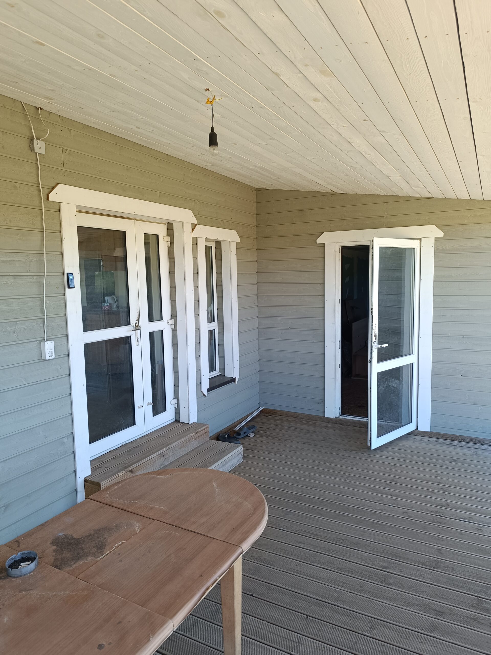 Vidmantų sen. Kiauleikių k. Parduodamas 13,42 arų sklypas su 58 kv.m. Namu. + terasa 18 kv.m.