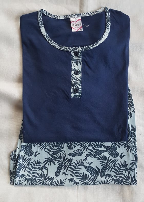 Pižama PLUNKSNA, trumpa, 2 dalių