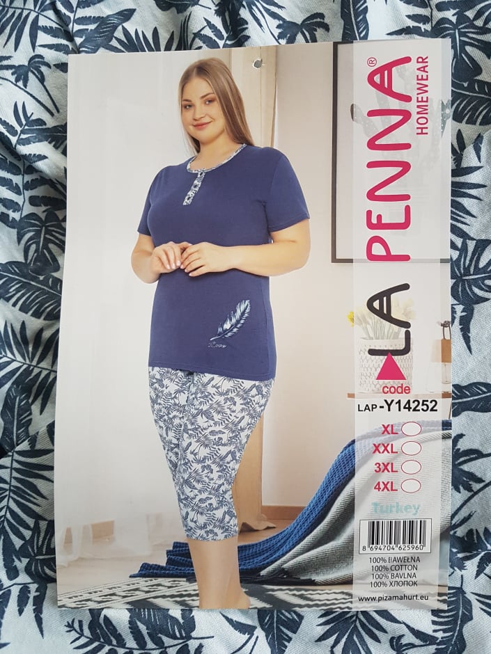 Pižama PLUNKSNA, trumpa, 2 dalių