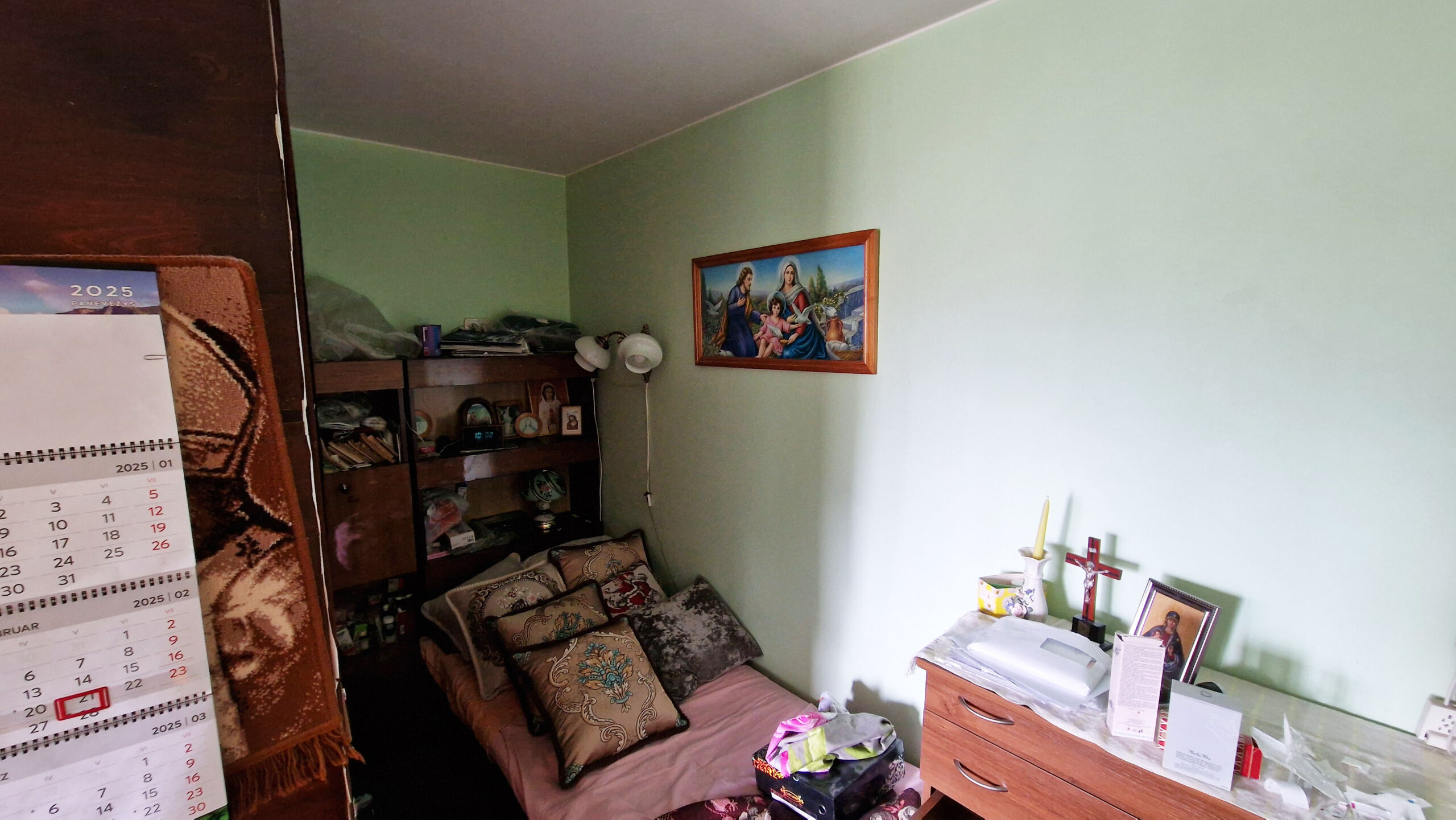 Parduodamas 1 kambario butas pirmame aukšte Panevėžyje, Basanavičiaus g. 66.