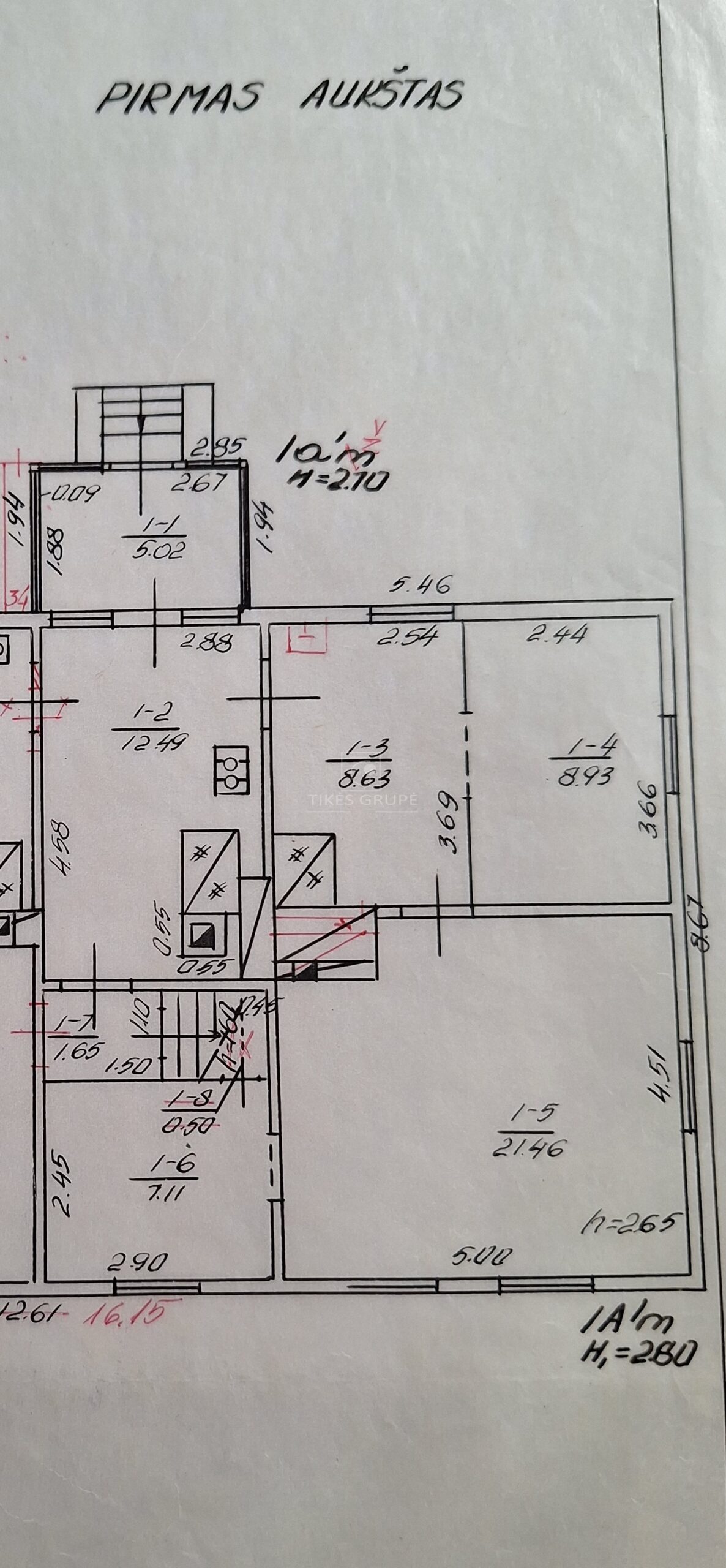 Parduodama namo dalis, Veiviržėnų miestelyje