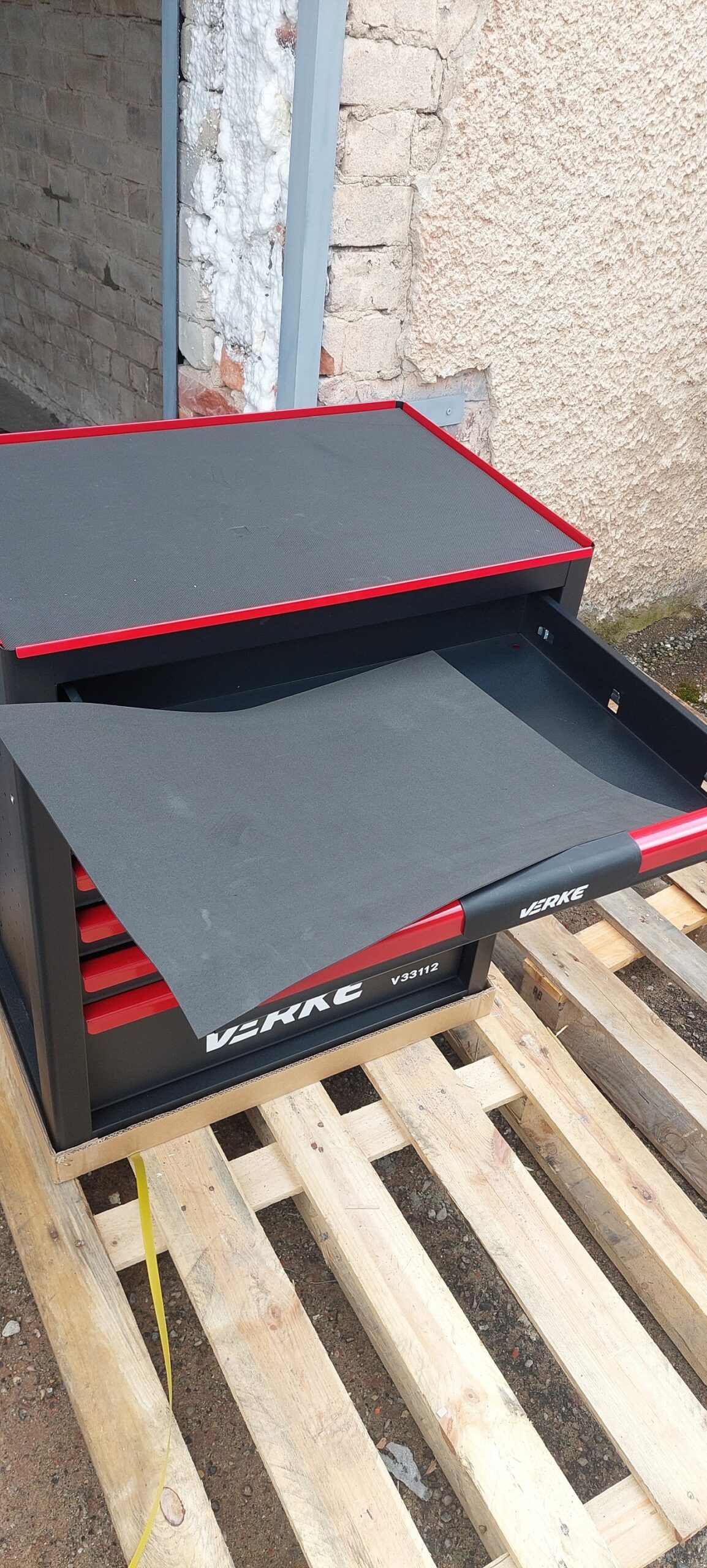 Įrankių vežimėlis 7 stalčių