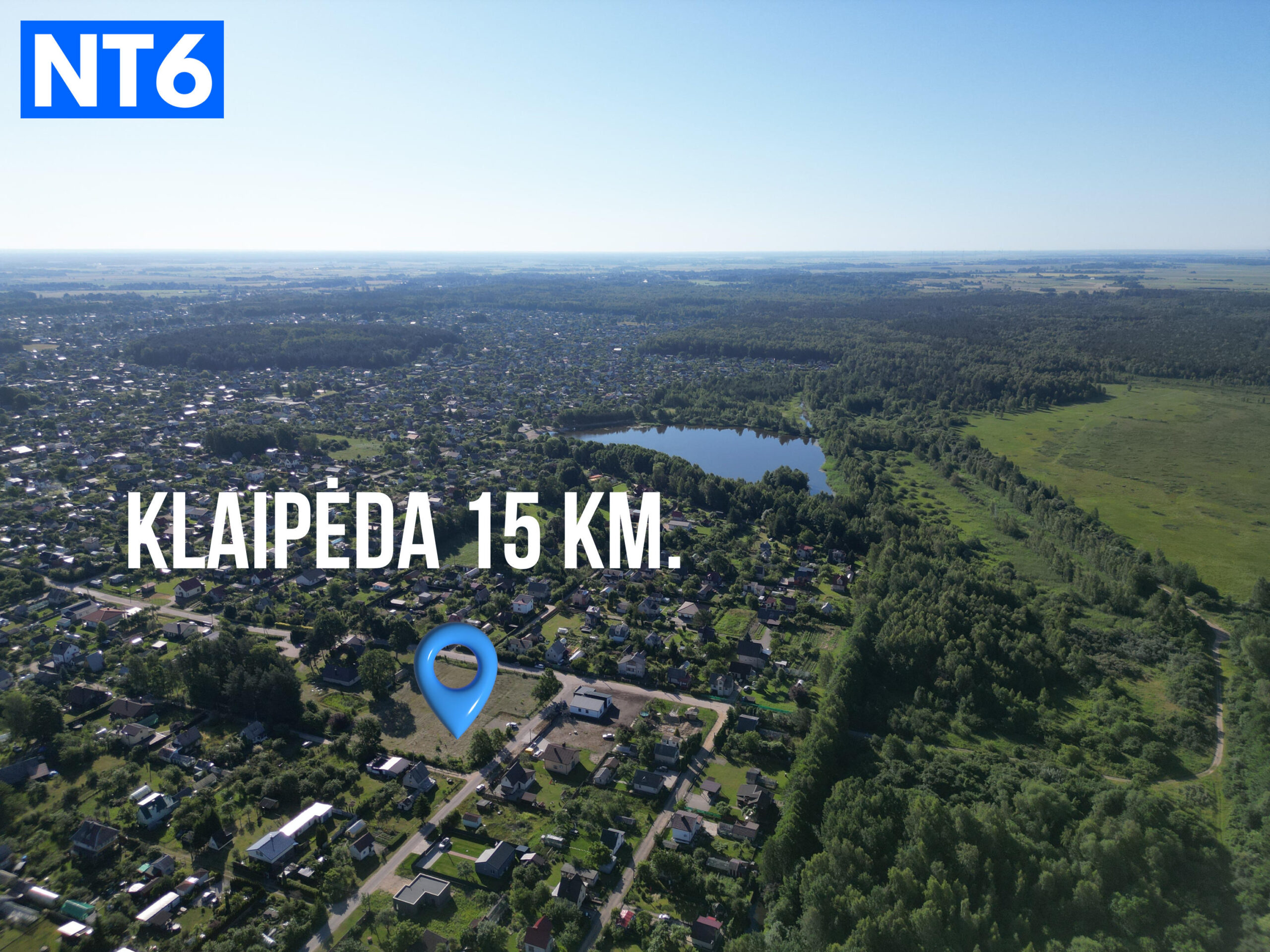 PARDUODAMAS 12 ARŲ NAMŲ VALDOS SKLYPAS DERCEKLIUOSE