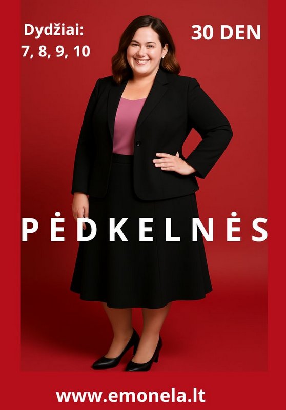 Moteriškos pėdklenės 30 den, PLIUS DYDIS