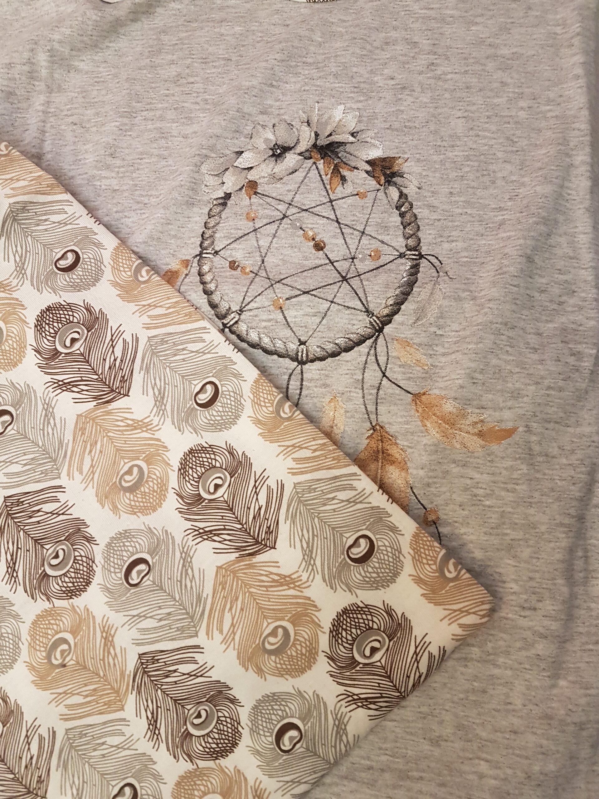 Pižama SAPNŲ GAUDYKLĖ, trumpa, 2 dalių