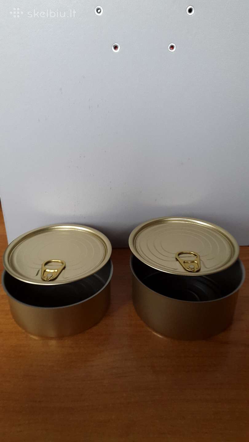 Metalinės konservų dėžutės
