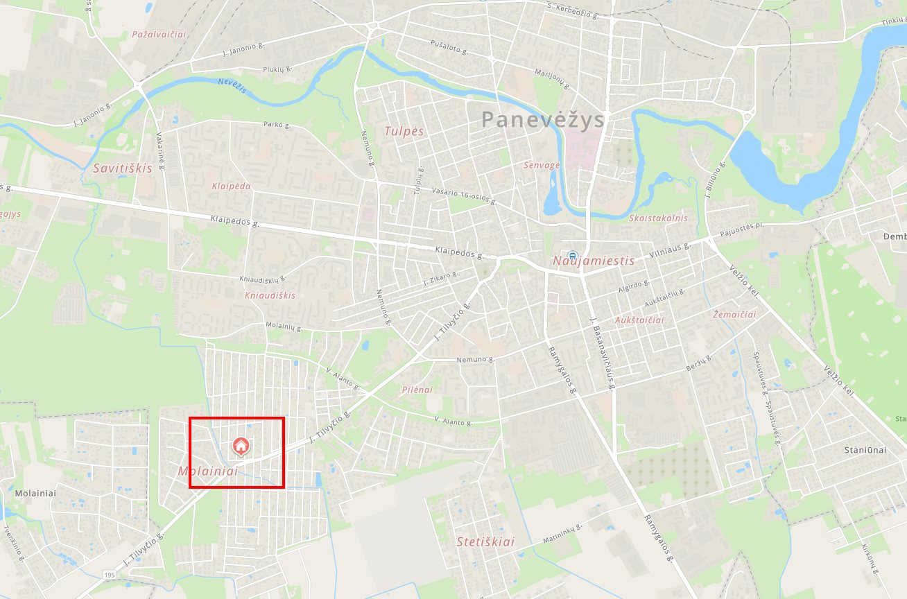 Parduodamas sodų bendrijoje „Šarmutas“ sodas Vėgėlių g. 78 Panevėžys. Sklypas 7,8 aro