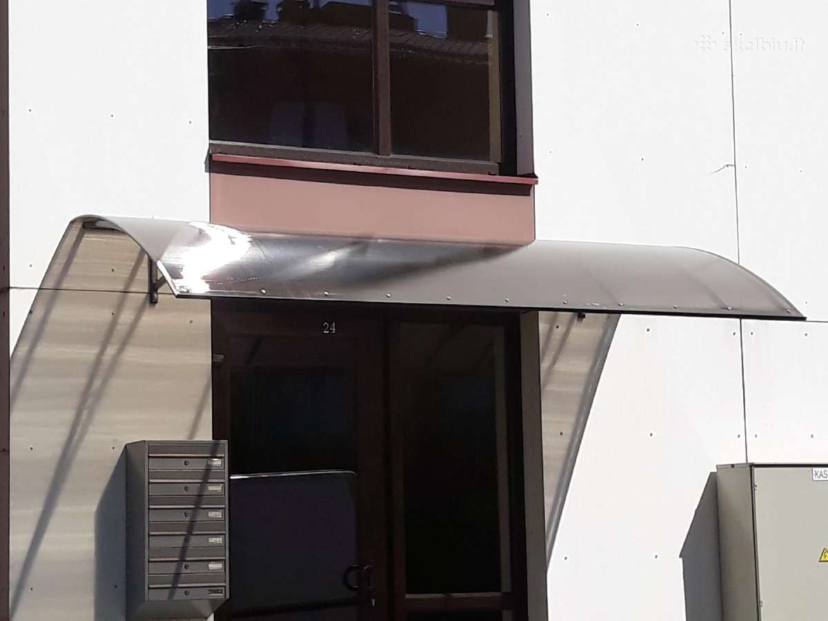 Stogeliai,stoginės virš durų,balkonų,garažų,terasų