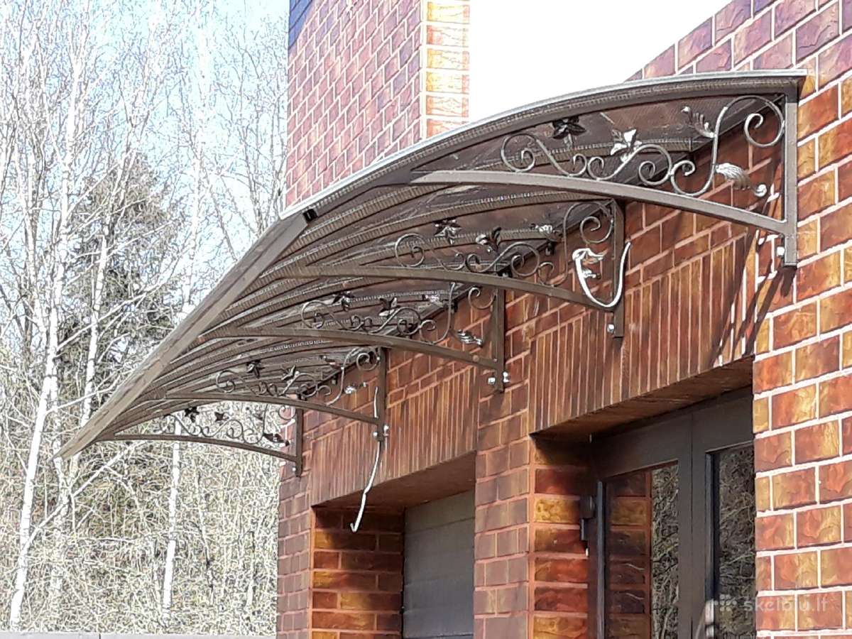 Stogeliai, aliuminio stoginės, verandos!