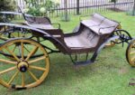 Antikvarinė Brička lineika – karieta be stogo