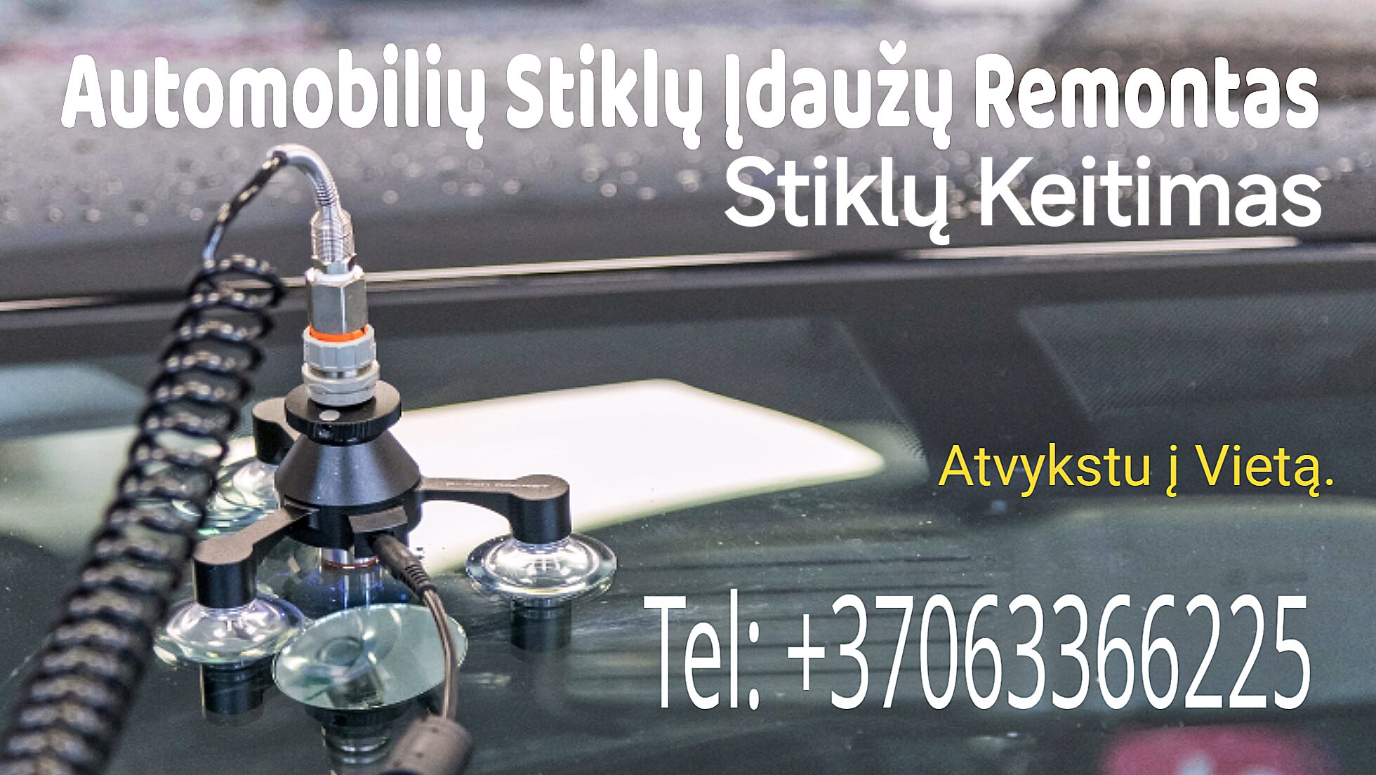 Automobilių Stiklų Keitimas Įdaužų Remontas