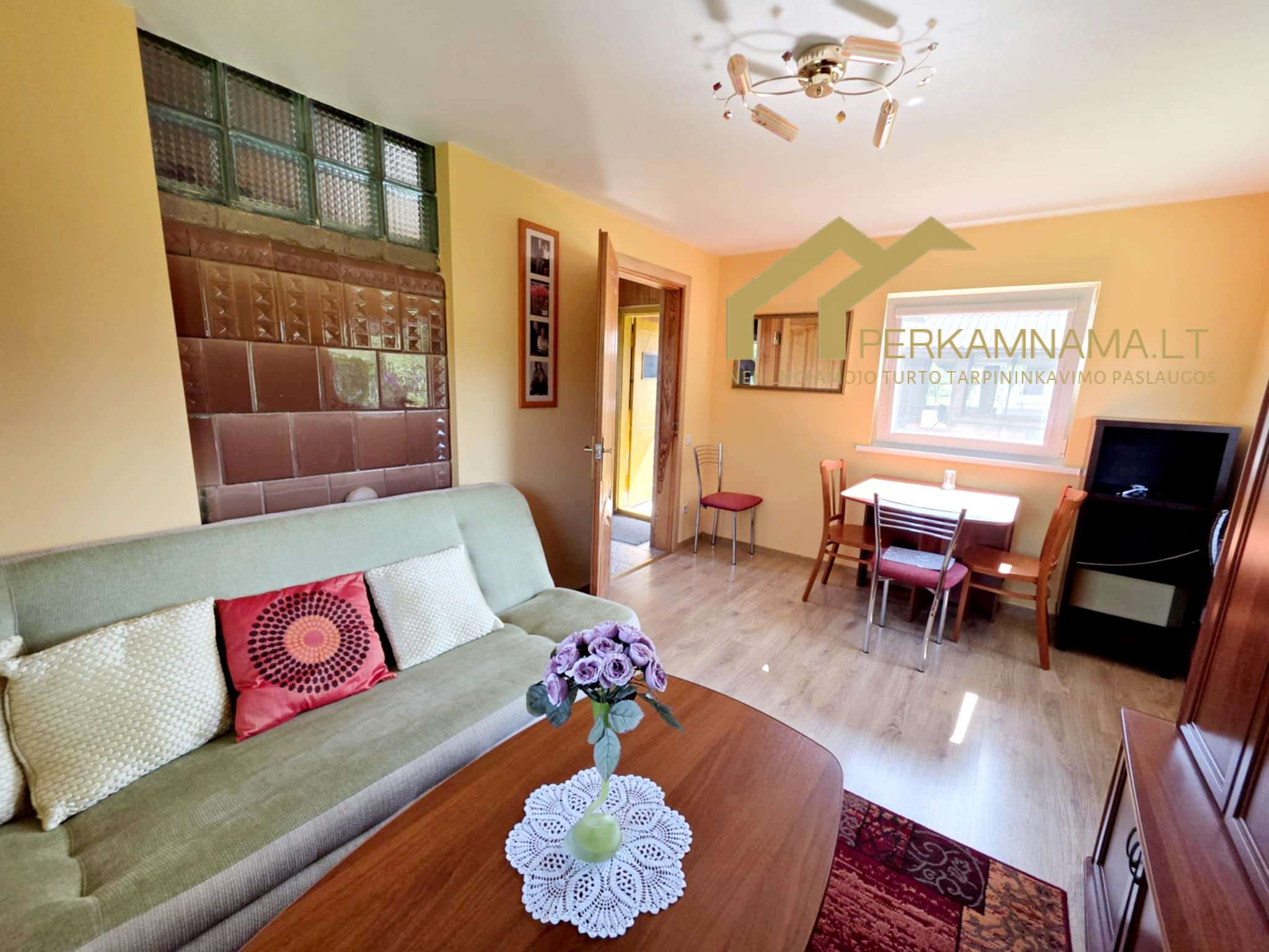 Parduodamas sodo namelis su terasa ir sklypu Klaipėdos r.