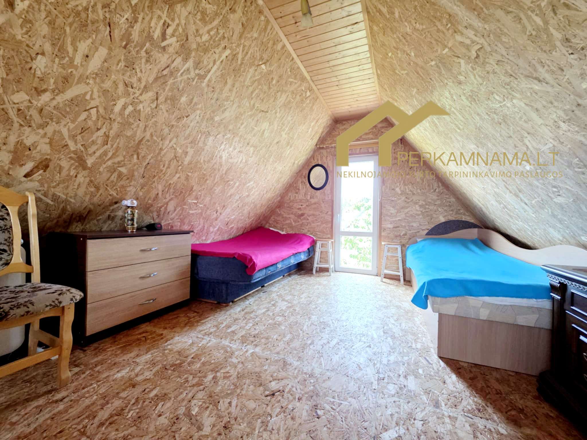 Parduodamas sodo namelis su terasa ir sklypu Klaipėdos r.