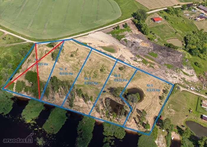 Parduodami sklypai prie ežero, Vilniaus raj., Glitiškių km.