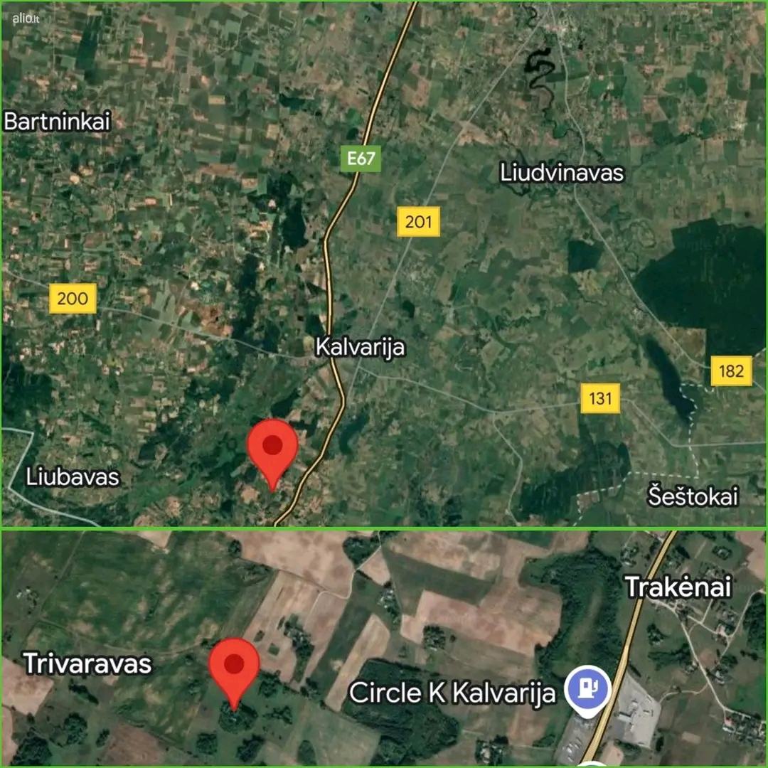 Parduodama sodyba Kalvarijos raj. , Trivavaro km.