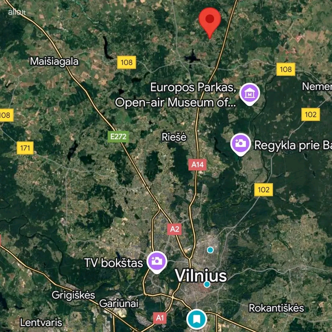 Parduodamas sodo namas Riešėje, pranciskoniu sen. Vilniaus raj. Galima išsimokėtinai.