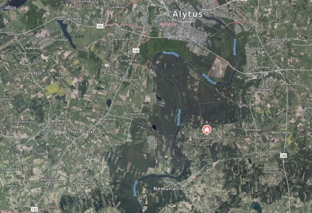 Parduodami sodo namai Alytaus raj. Nemunaicio-sen, Gecialaukio-km.