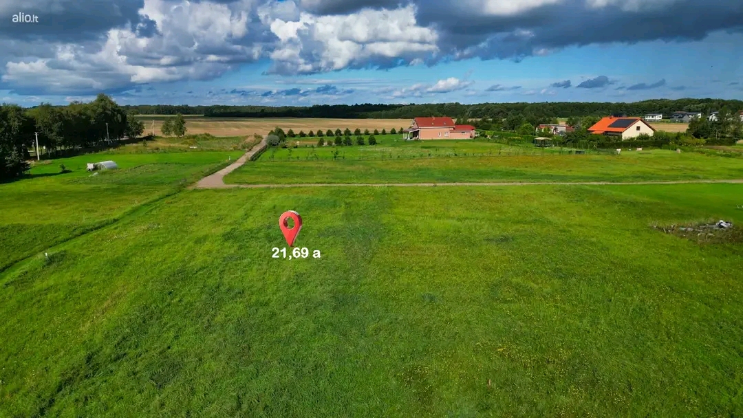 Parduodamas sklypas Klaipėdos raj. Kretingalės sen. Darguziu km, 2 km iki jūros.