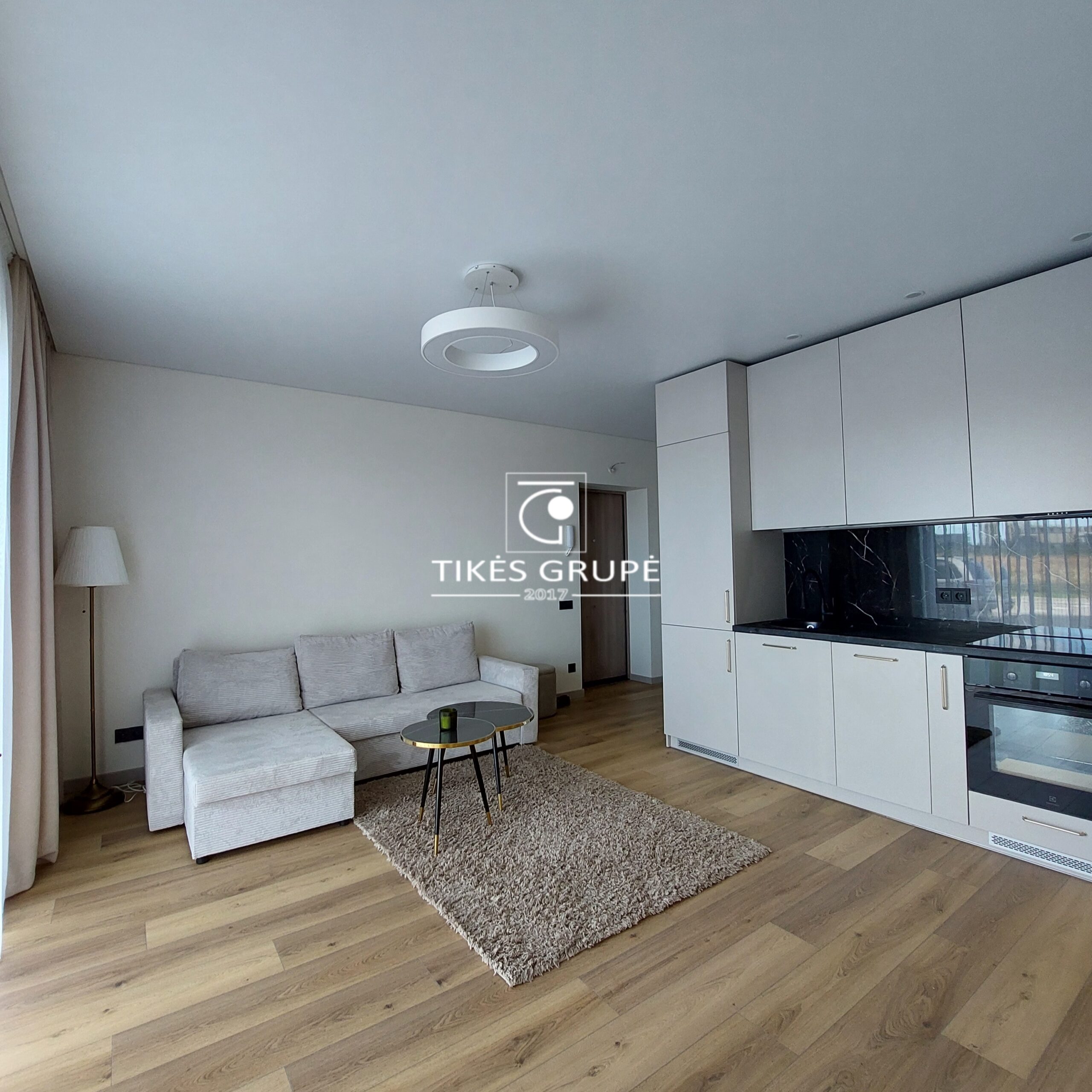 Naujos statybos name parduodamas 2 kambarių butas