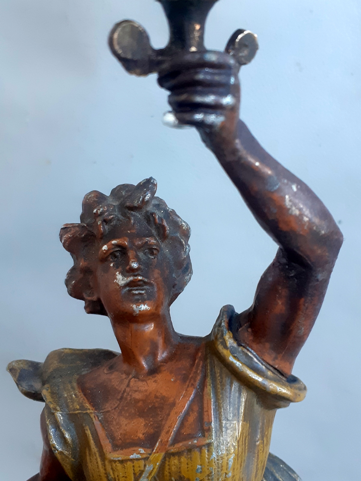 Labai prabangi Antikvar. Žibalinė Lempa, Veikianti