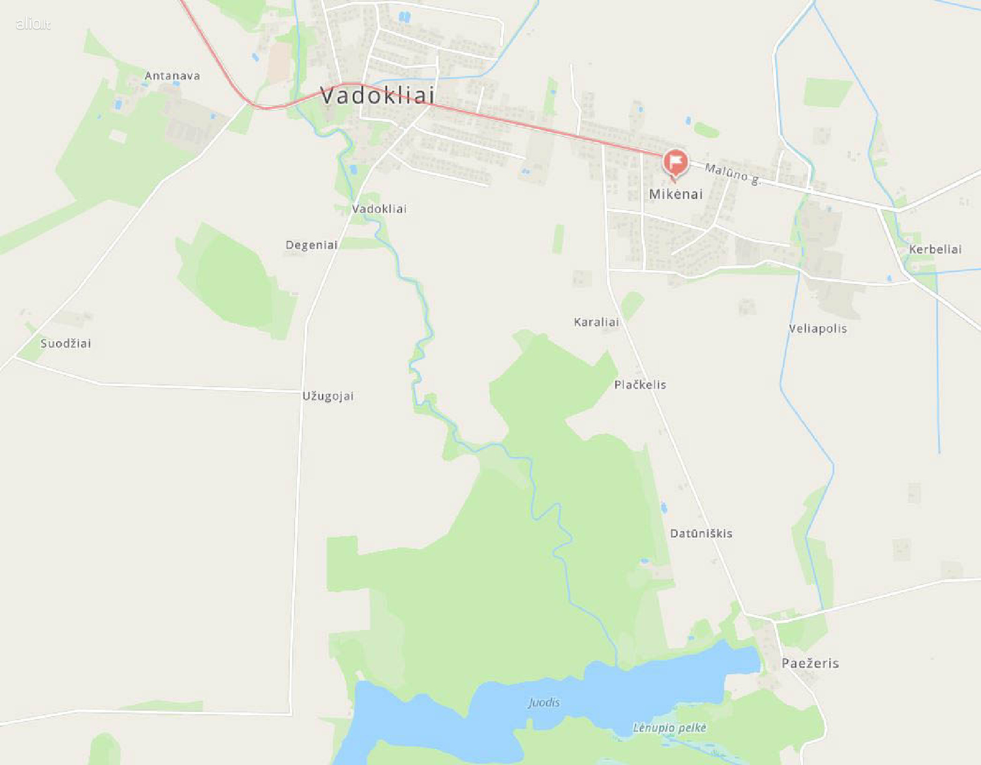 Parduodamas namas Panevėžio raj. Mikenai.