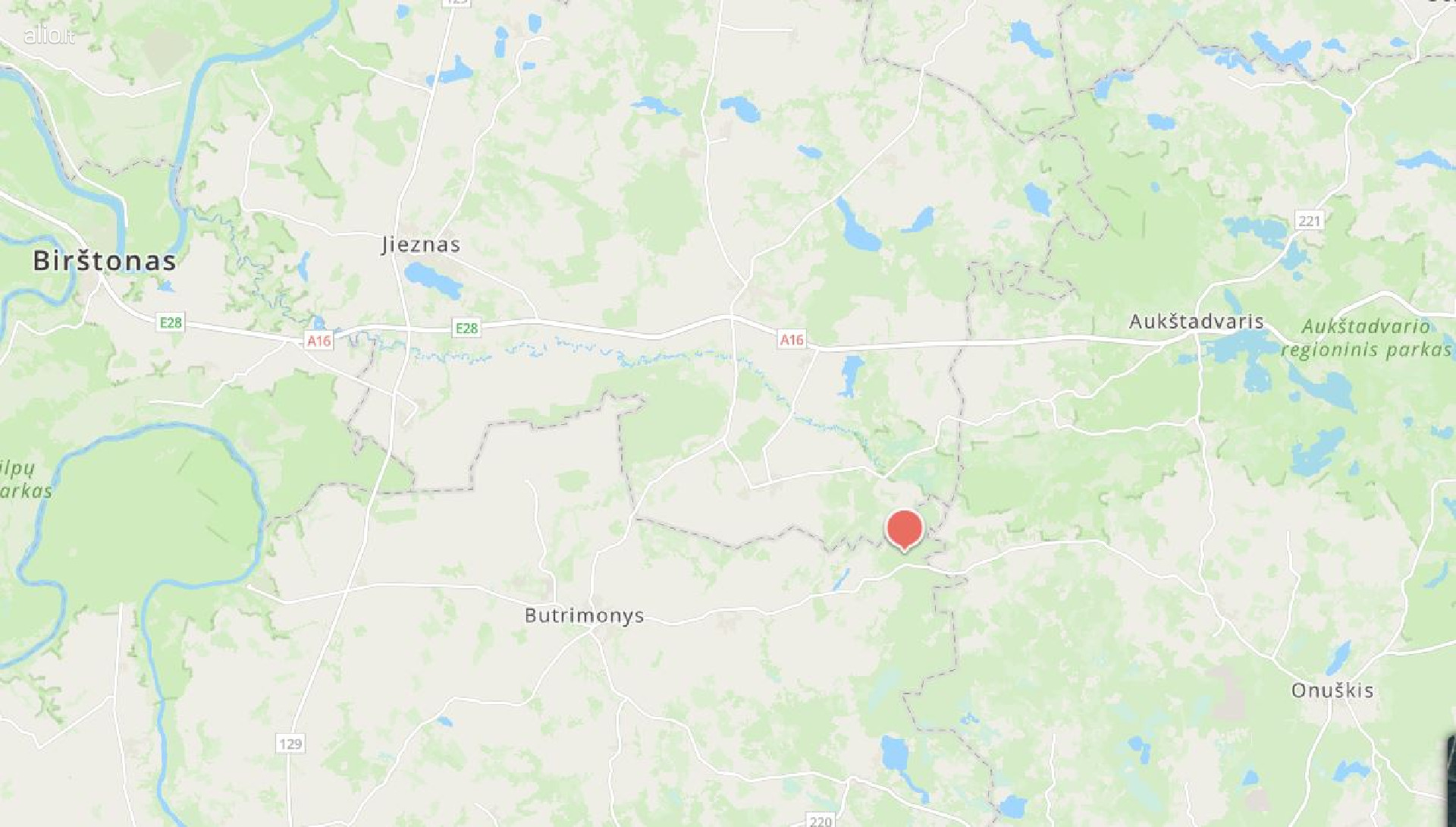 Parduodama sodyba su žeme Alytaus raj. Butrimonys, Beržinės km.