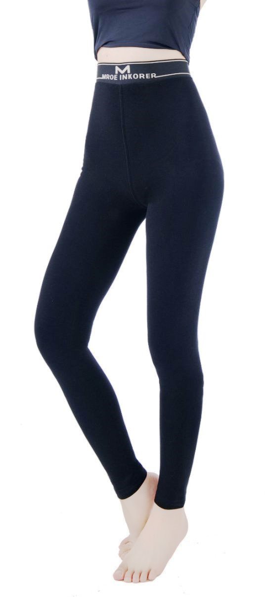 Tamprės su plačiu juosmeniu ir užrašu