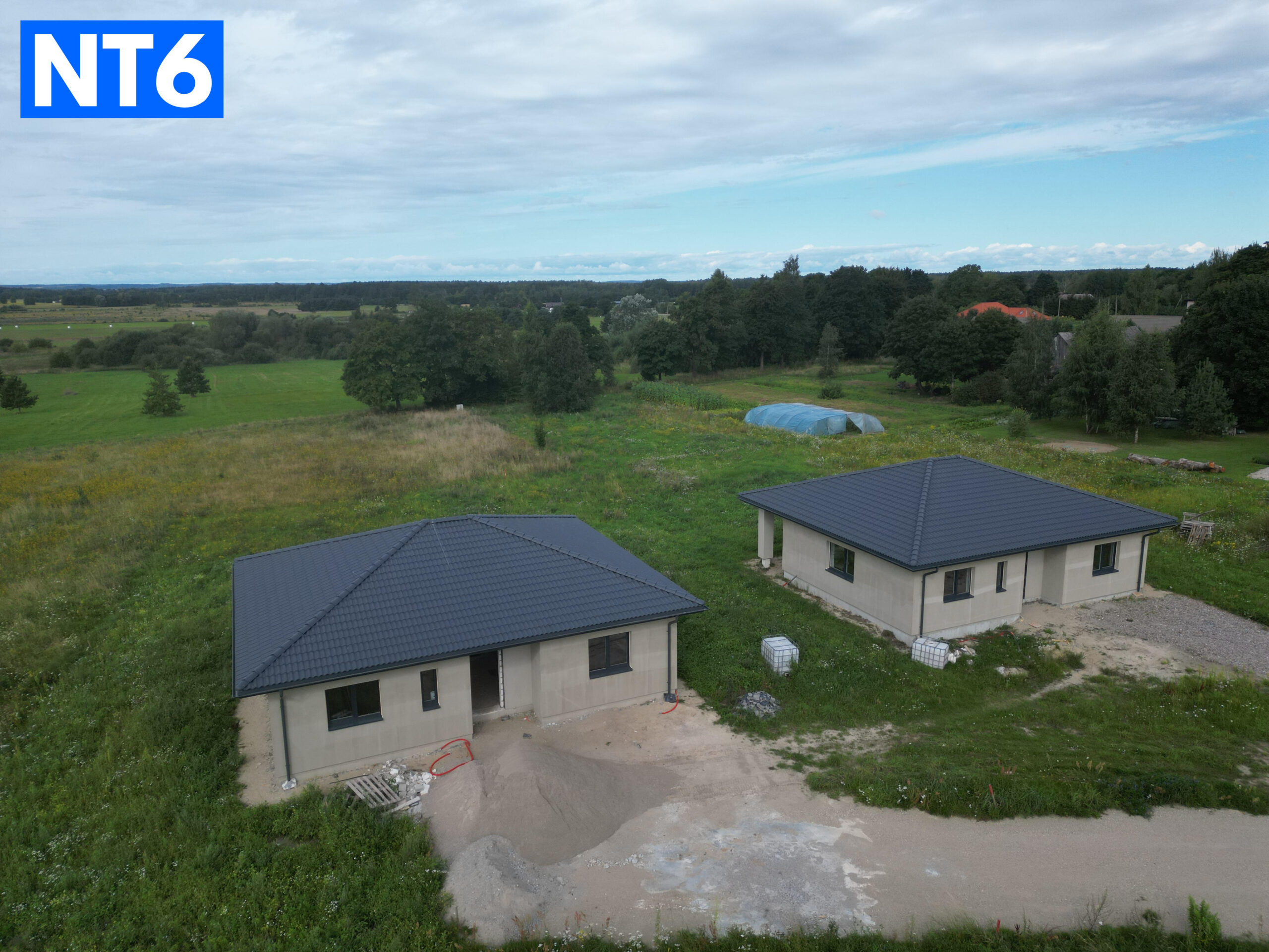 PARDUODAMI NAUJOS STATYBOS NAMAI ŠALIA PRIEKULĖS