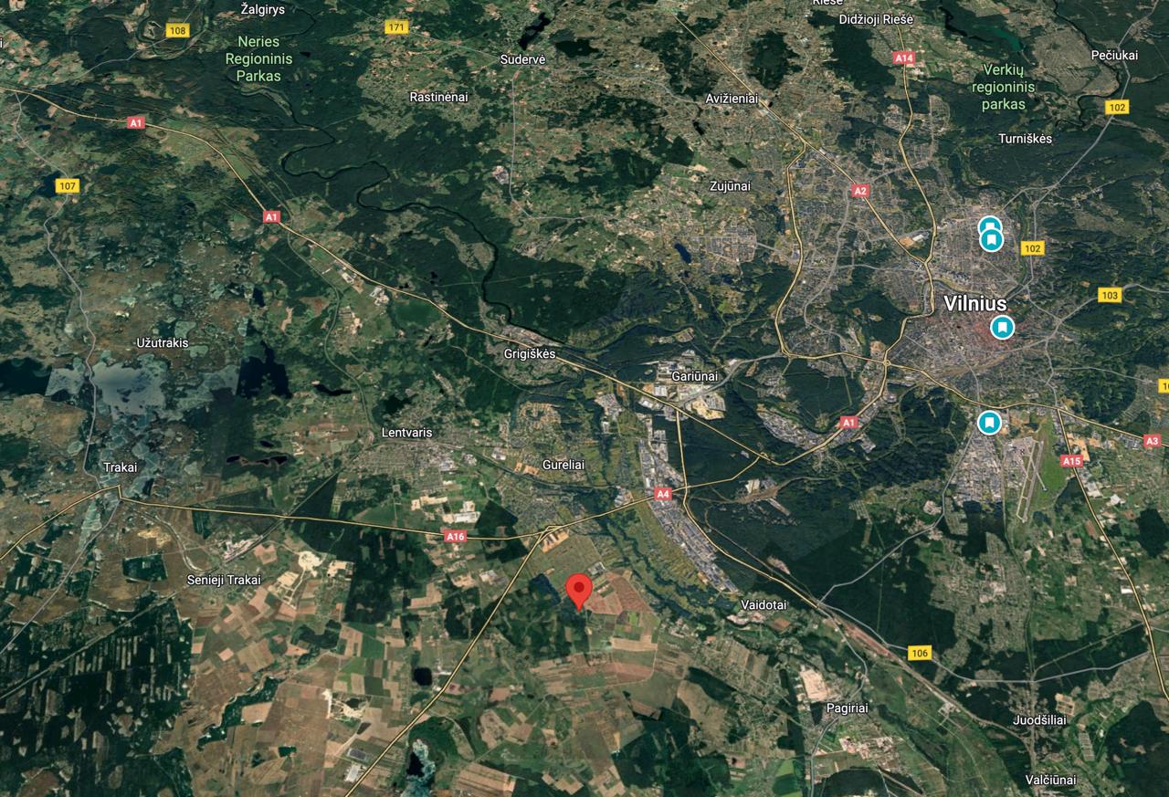 Parduodamas miškų ūkio paskirties sklypas