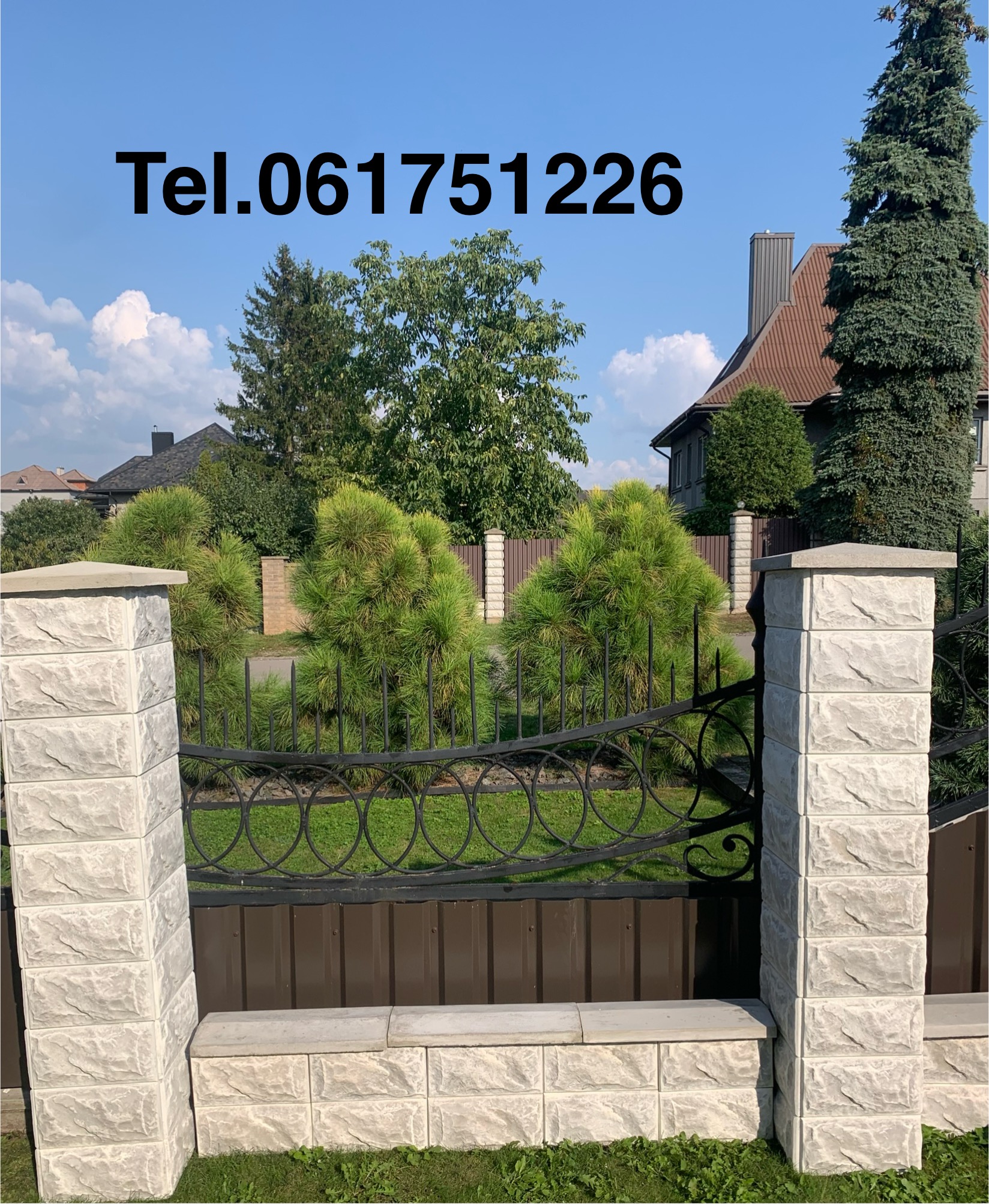 Pigiai blokeliai tvorai