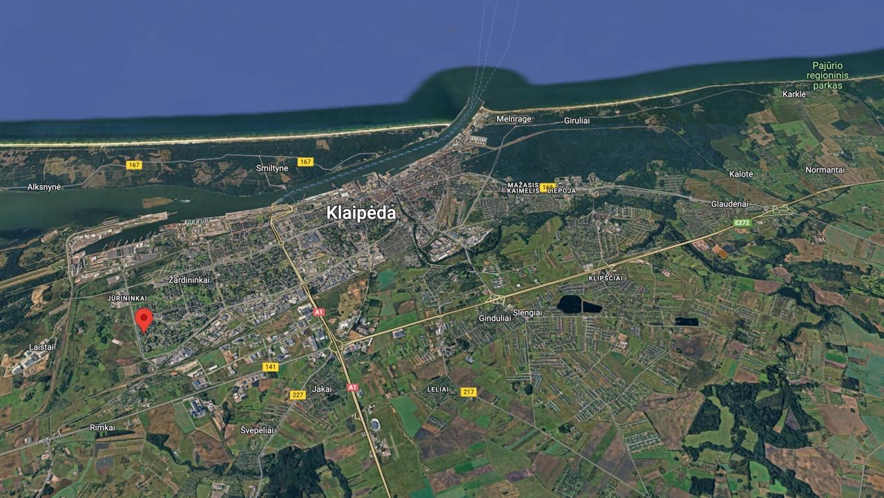 Parduodamas 2 Kambarių butas su holu, Klaipėdoje.